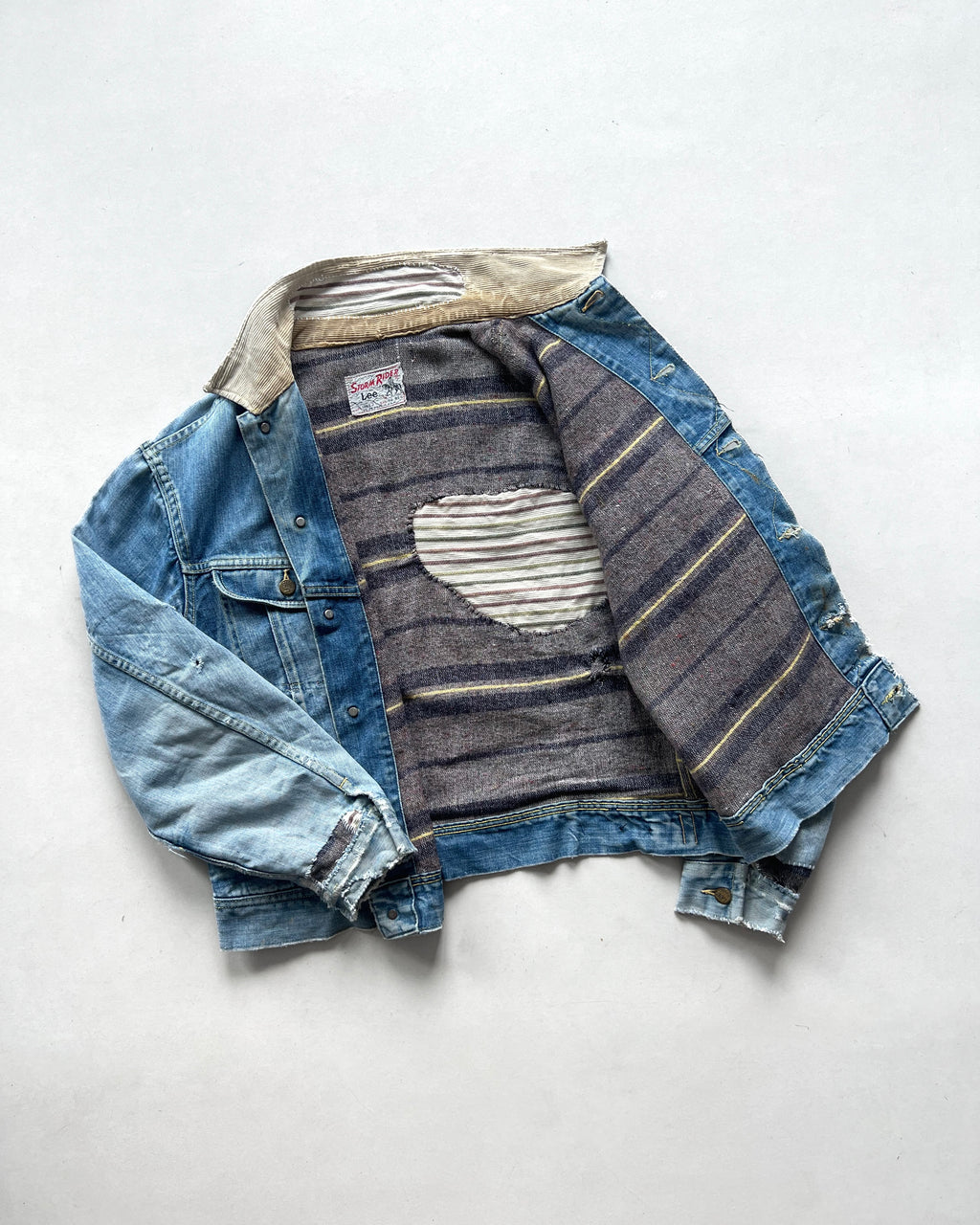 1960S LEE 101-LJ STORM RIDER DENIM JACKET (XL)