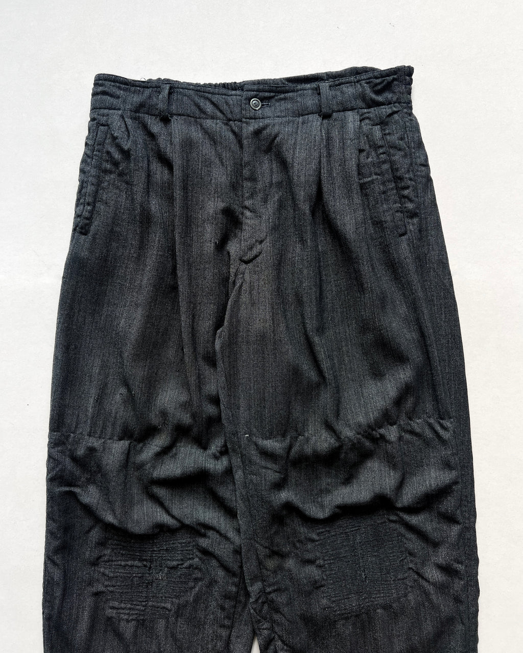 1980S ISSEY MIYAKE SALT & PEPPER TROUSERS (34-38)