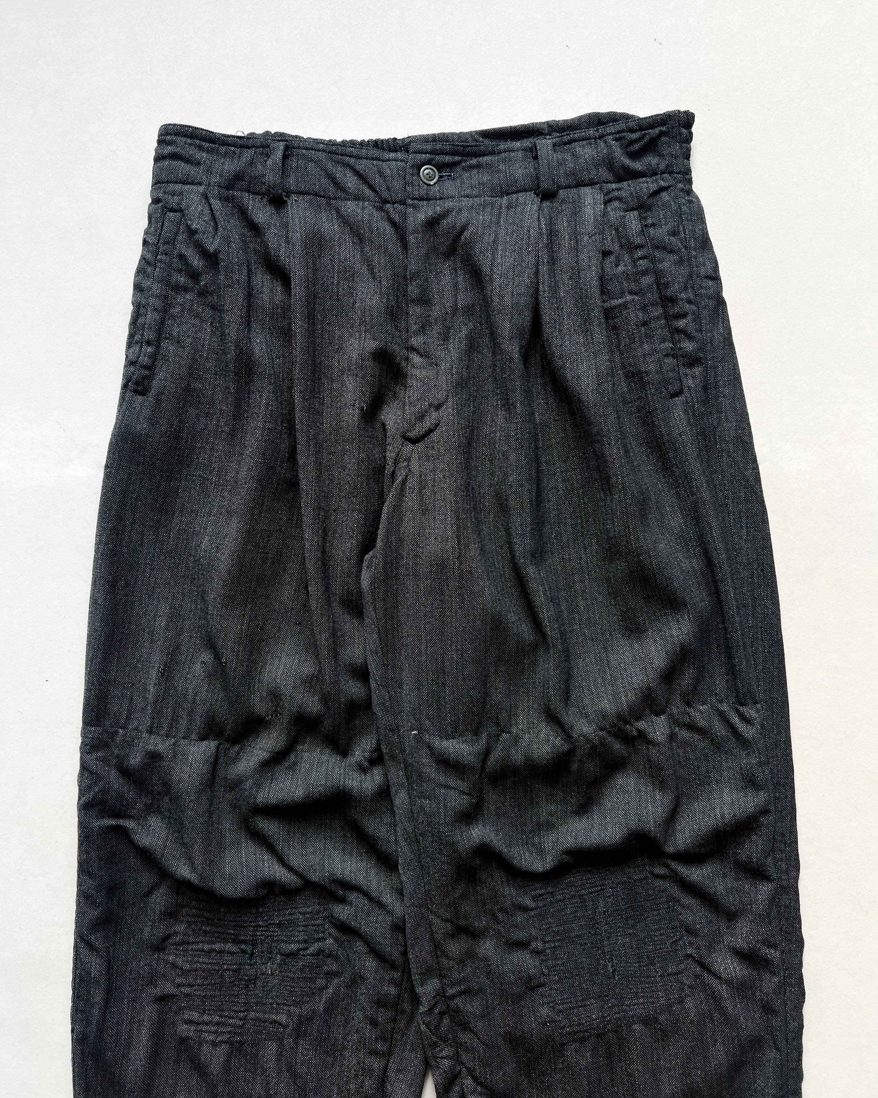 1980S ISSEY MIYAKE SALT & PEPPER TROUSERS (34-38)