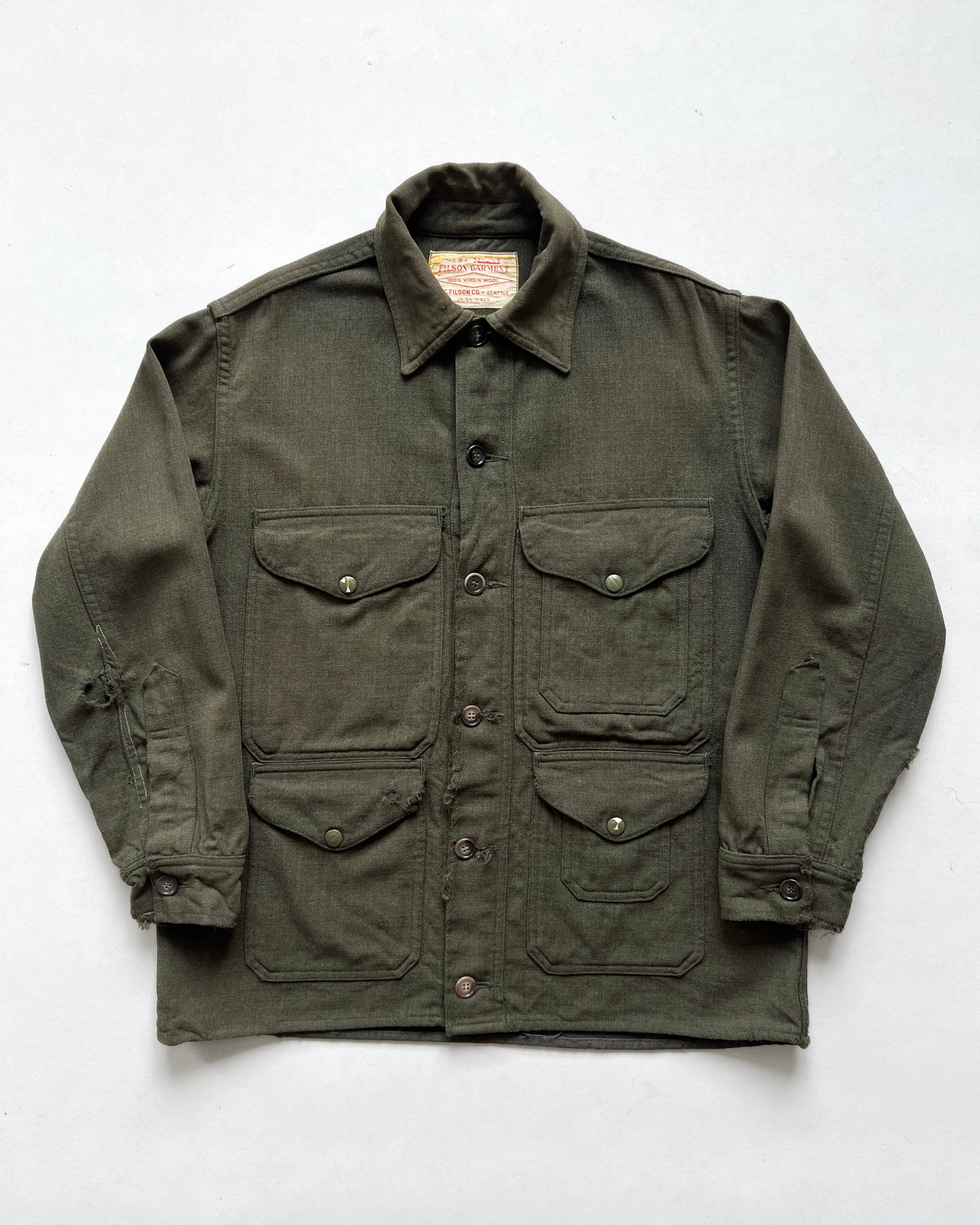 1950S FILSON MACKINAW CRUISER JACKET (L)