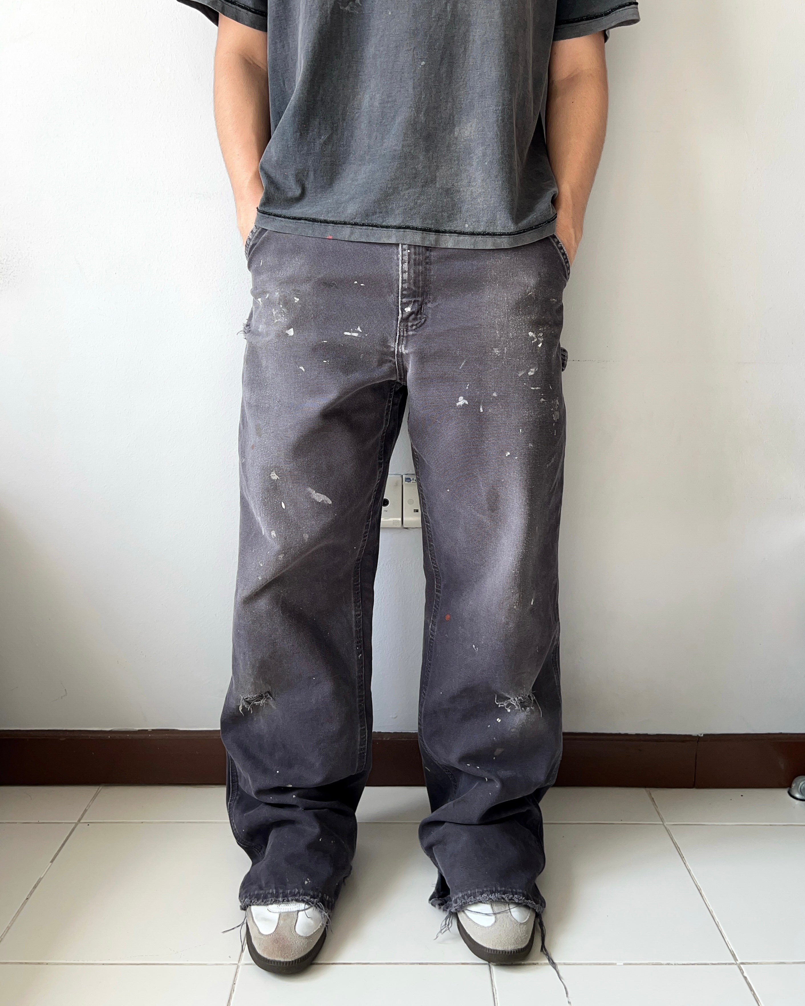 2000S FADED CARHARTT CARPENTER WORK PANTS (34)