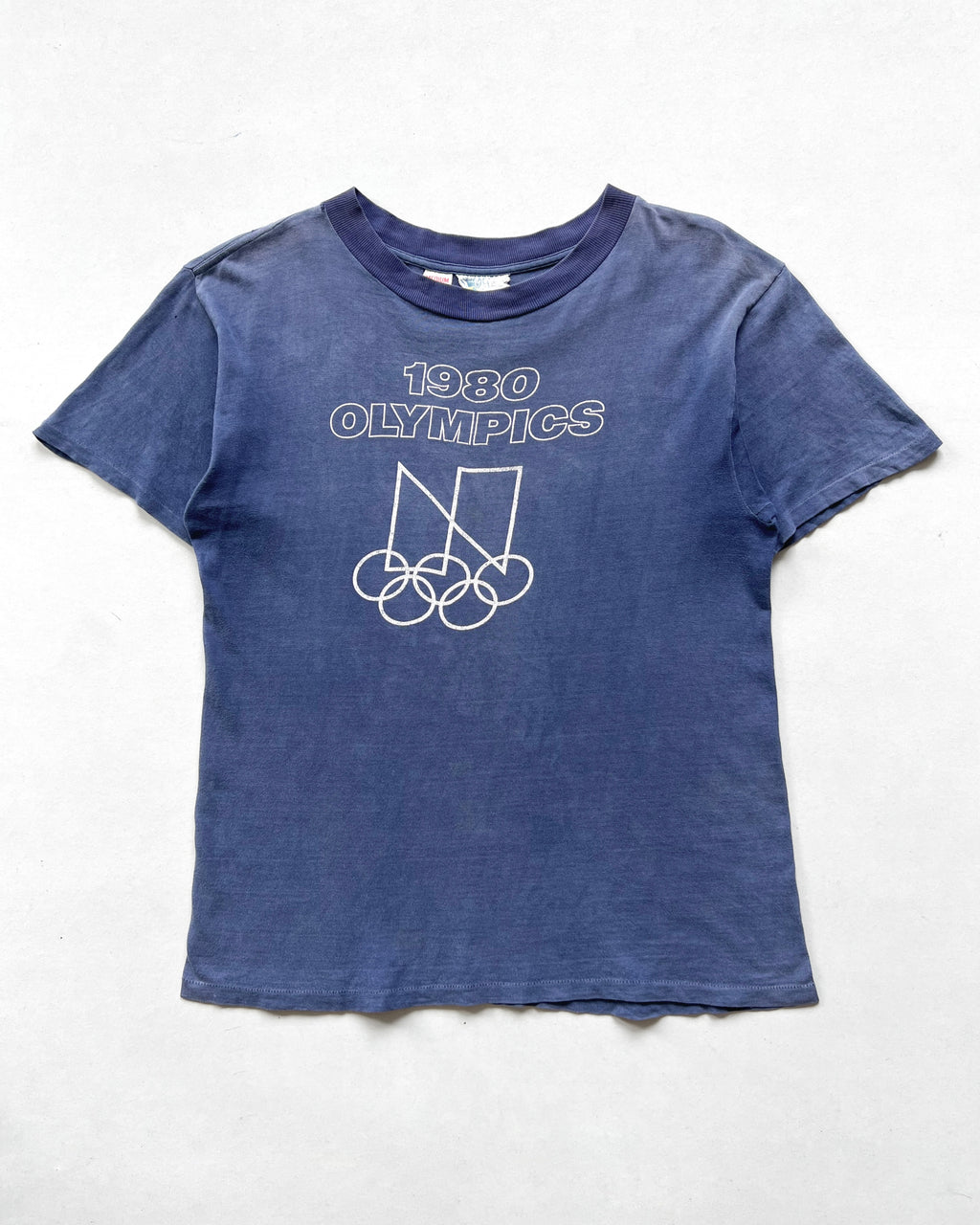1980S OLYMPIC MOCKBA SINGLE STITCH TEE (M)