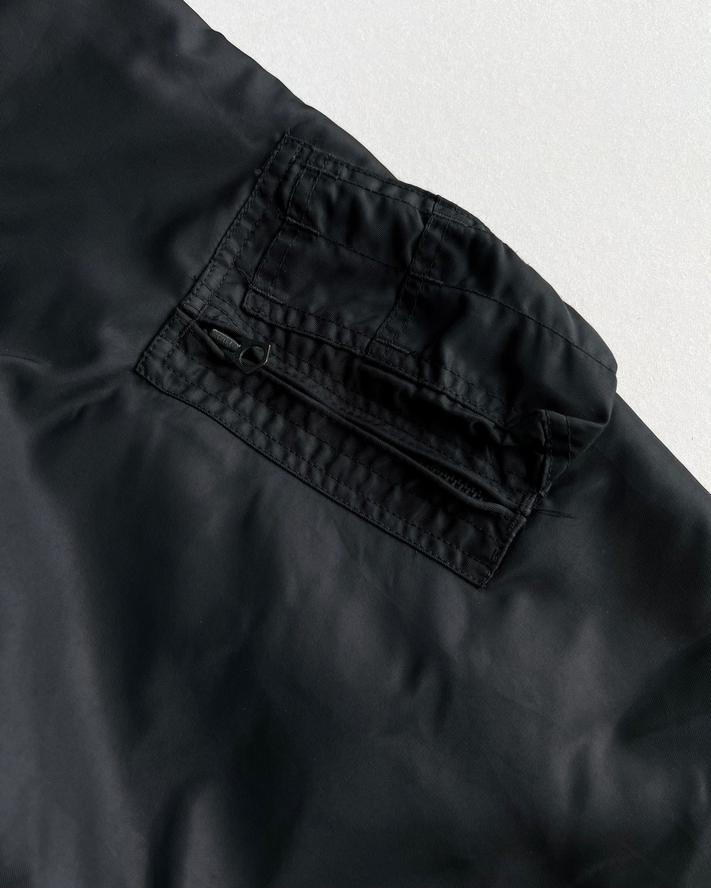 1980S BLACK CWU 45-P USAF FLIGHT JACKET (XL)