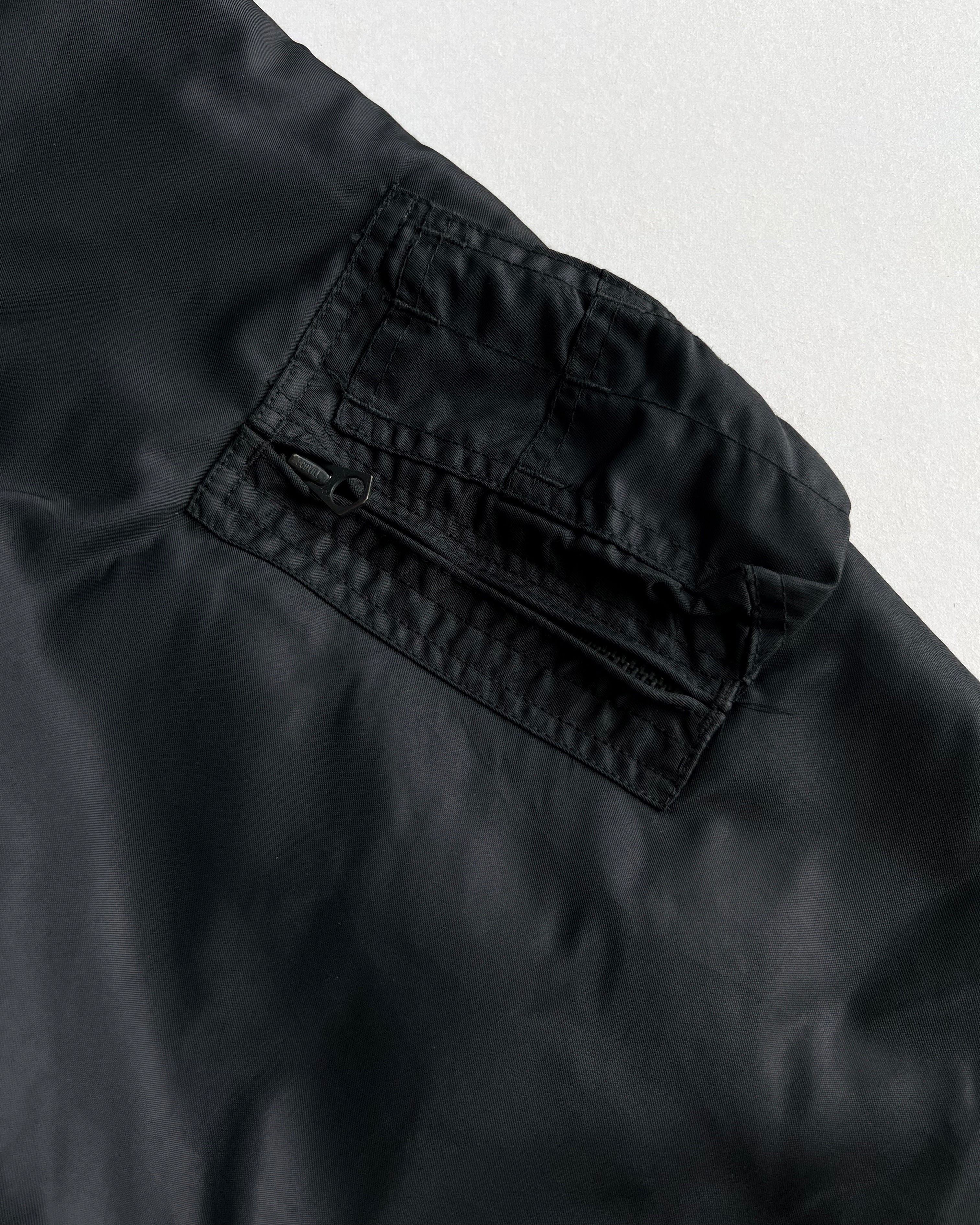 1980S BLACK CWU 45-P USAF FLIGHT JACKET (XL)