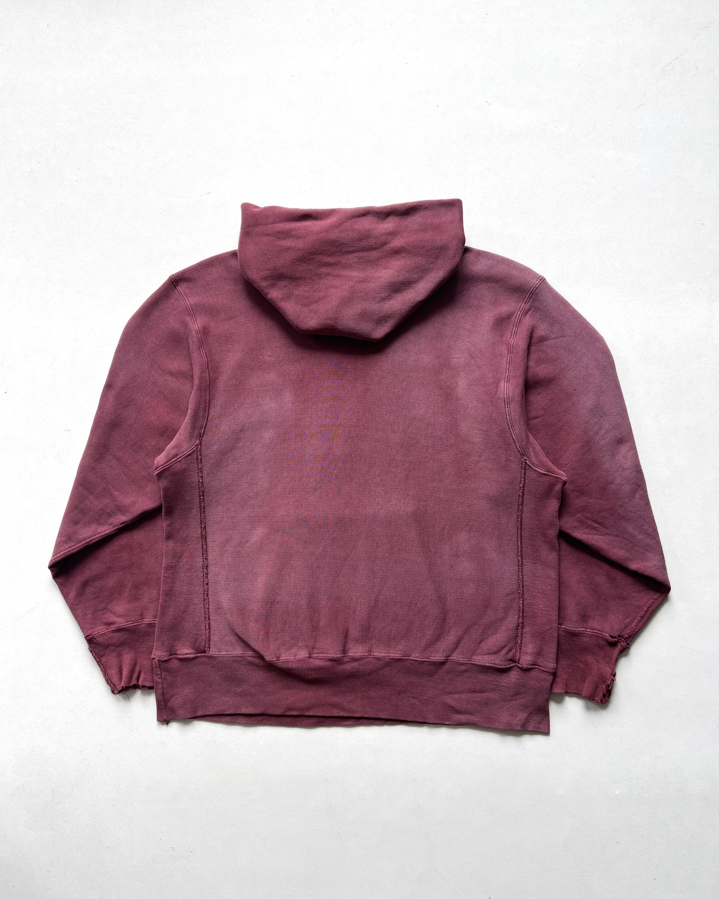 1980S CHAMPION 'UNION SOCCER' REVERSE WEAVE HOODIE (L)