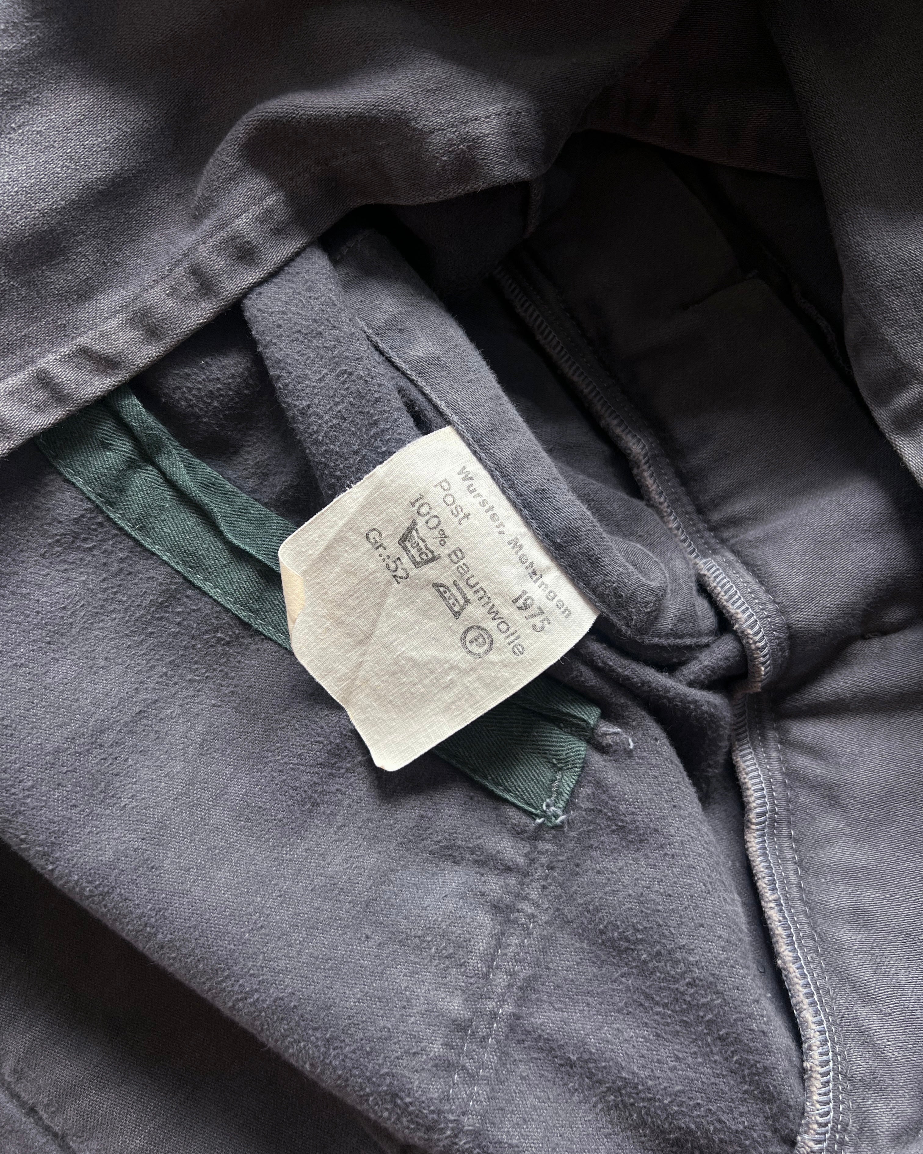 1970S GERMAN MILITARY MOLESKIN JACKET (L)