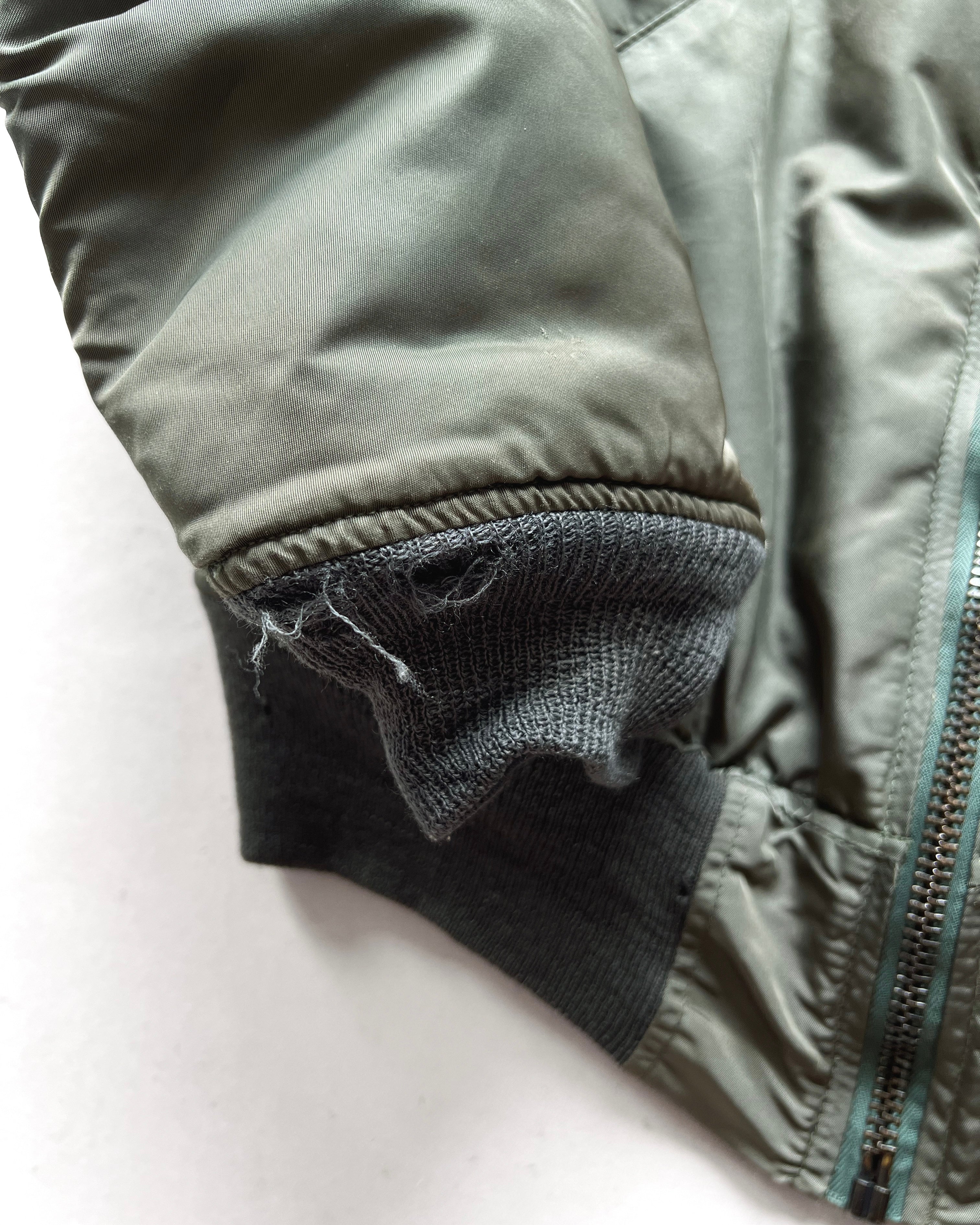 1980S CAMCO MFG USAF MA-1 BOMBER JACKET (M)