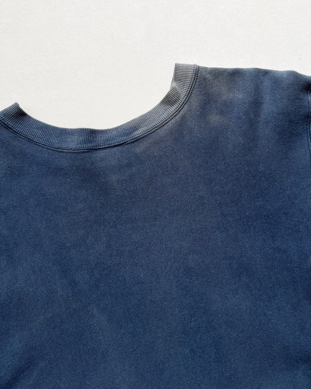 1980S CHAMPION SUN FADED REVERSE WEAVE LOGO SWEATSHIRT (L)