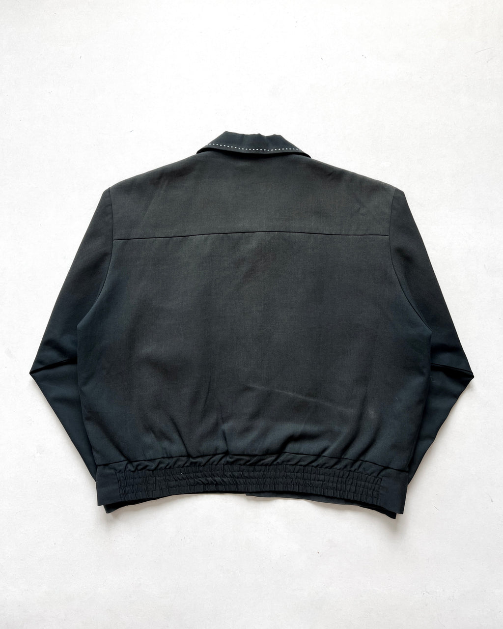 1990S CREAM SODA GABARDINE ROCKABILLY JACKET (L)