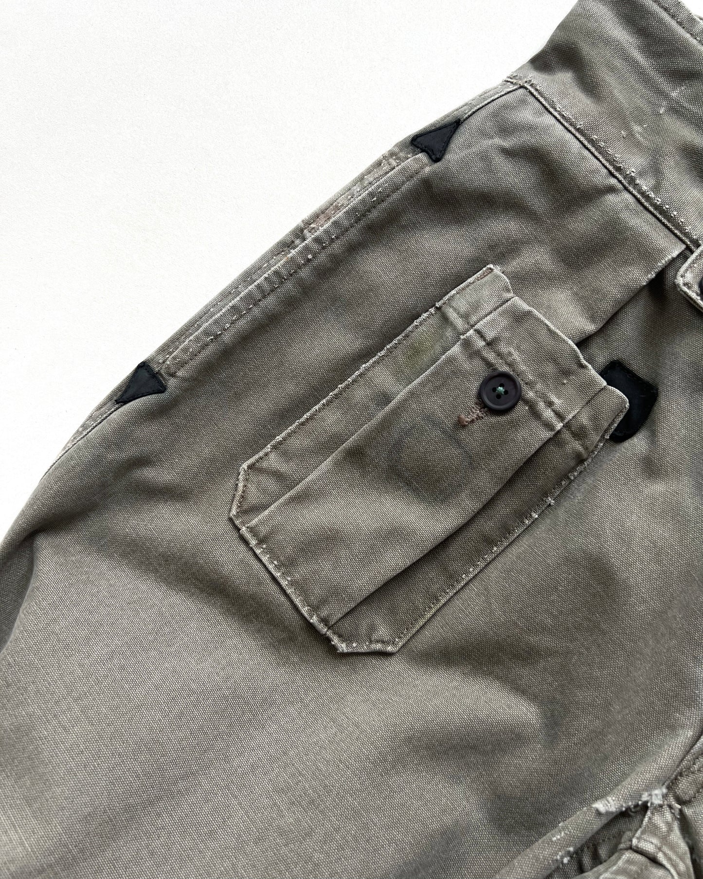 1990S RALPH LAUREN HEAVYWEIGHT BATTLEDRESS TROUSERS (30-34)