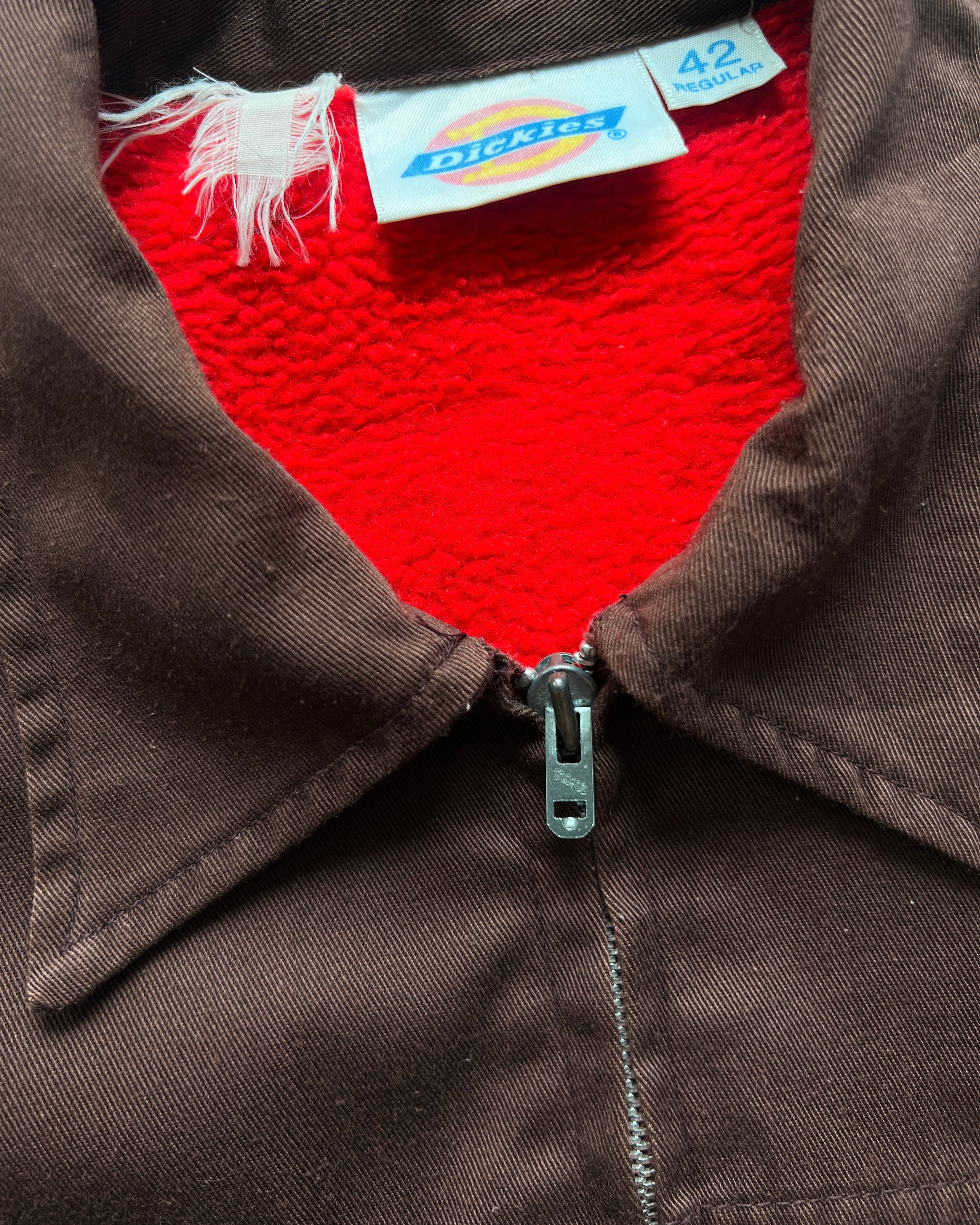 1980S DICKIES 'NYLON' EMBROIDERED WORK JACKET (L)