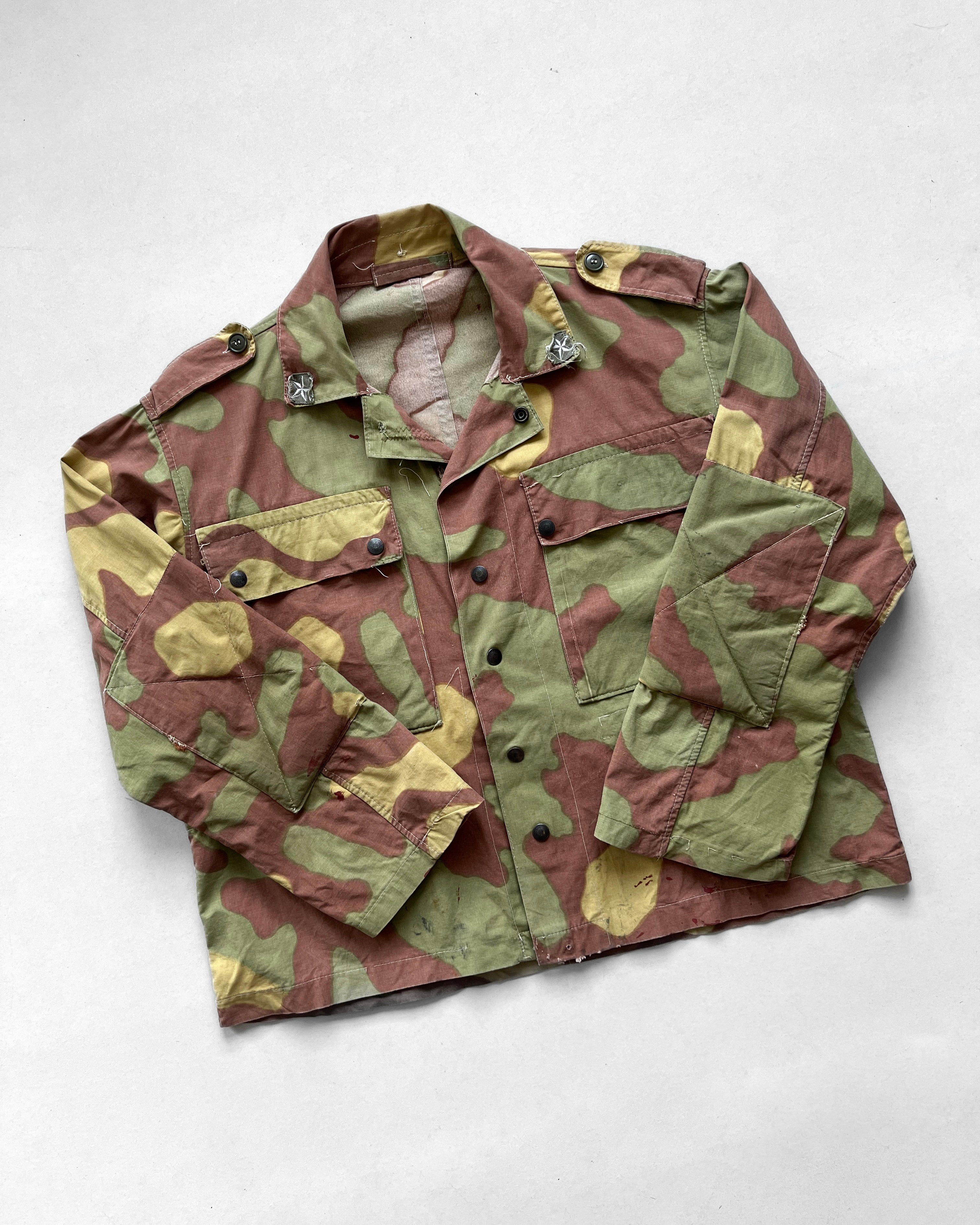 1960S ITALIAN ARMY SAN MARCO CAMOUFLAGE JACKET (L)