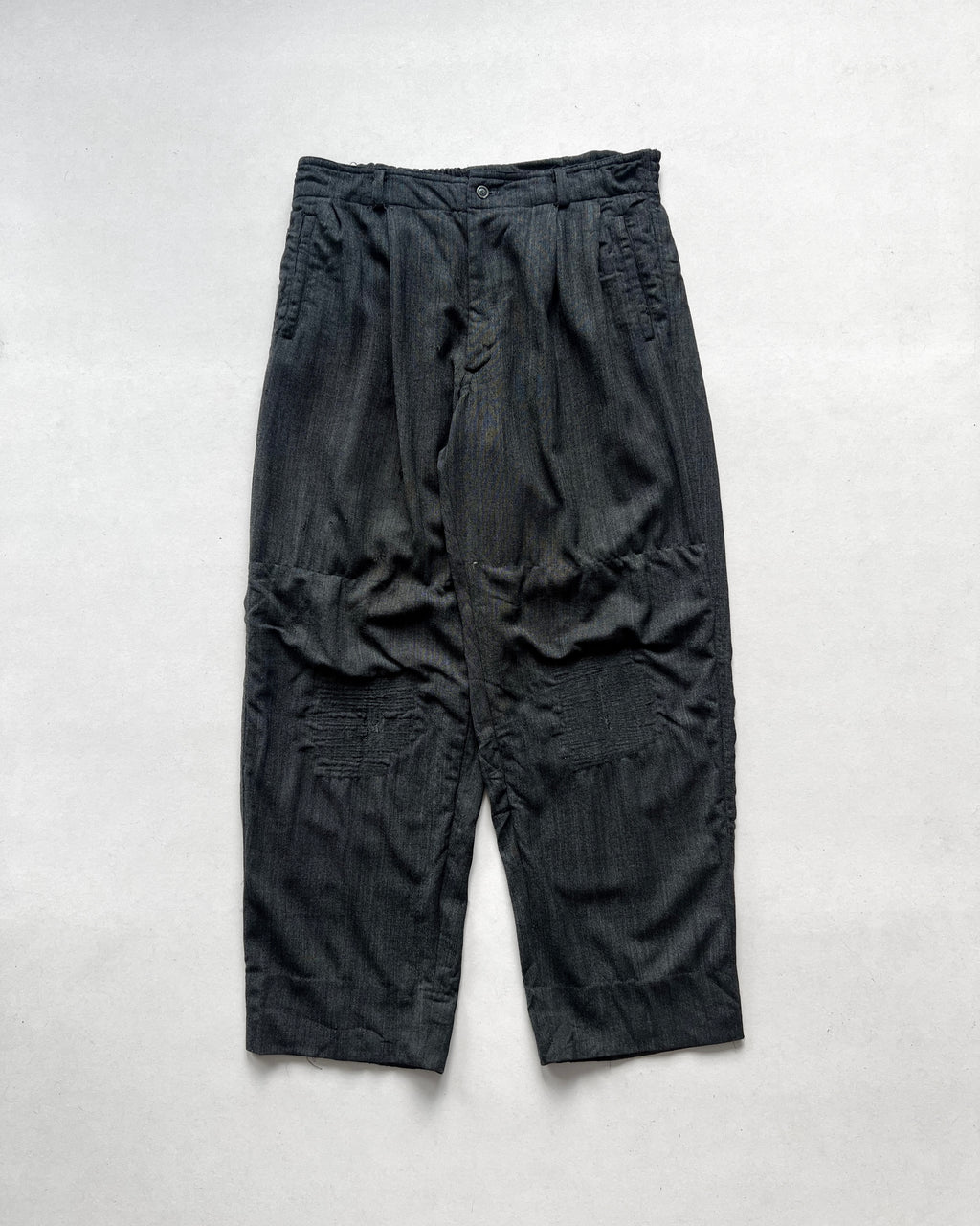 1980S ISSEY MIYAKE SALT & PEPPER TROUSERS (34-38)