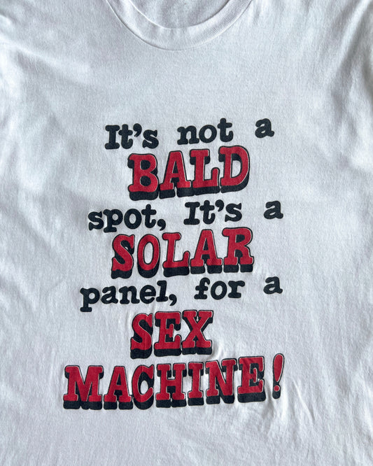 1990S 'SOLAR PANEL FOR SEX MACHINE' TEE (L)