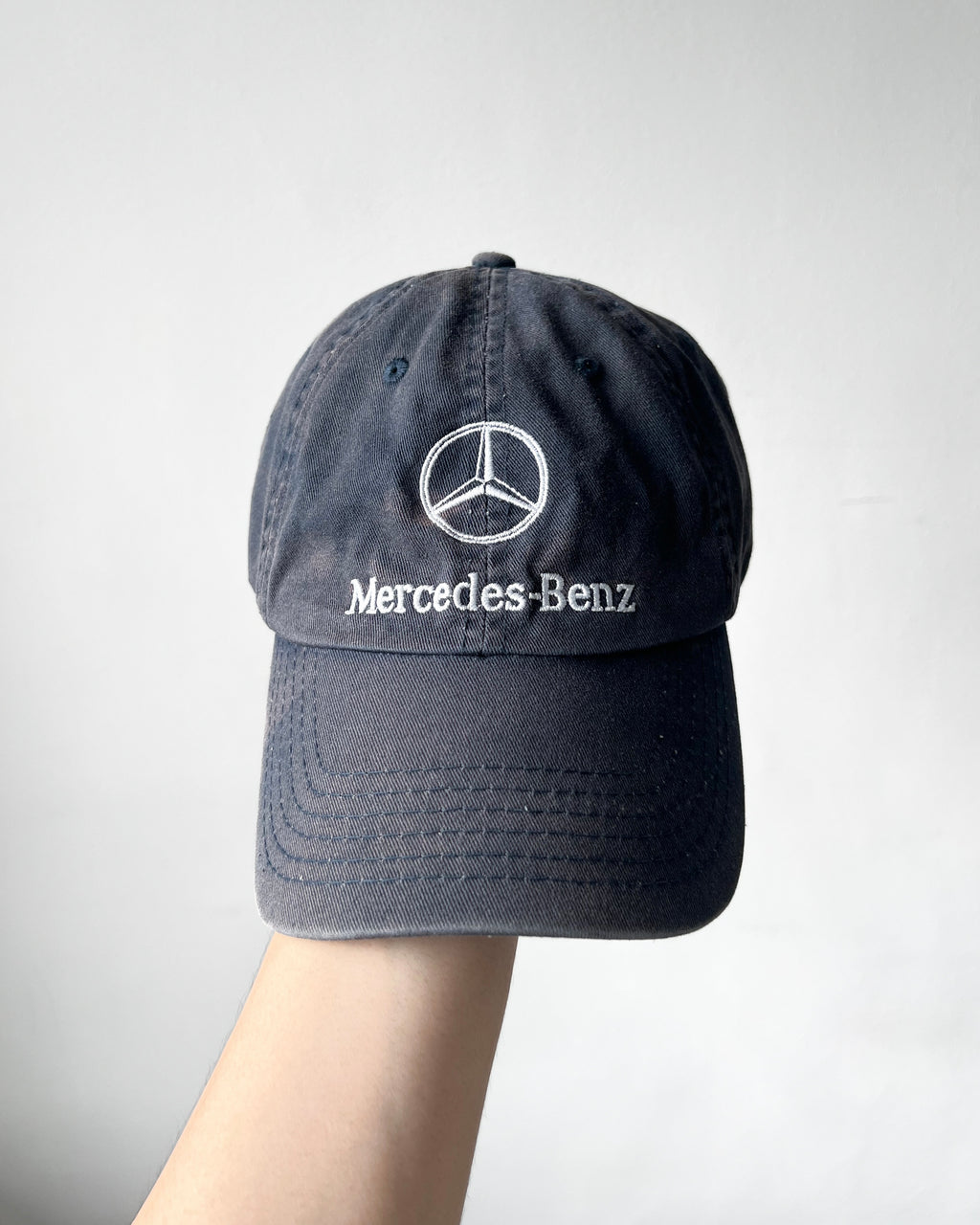 2000S SUN FADED MERCEDES BENZ CAP (OS)