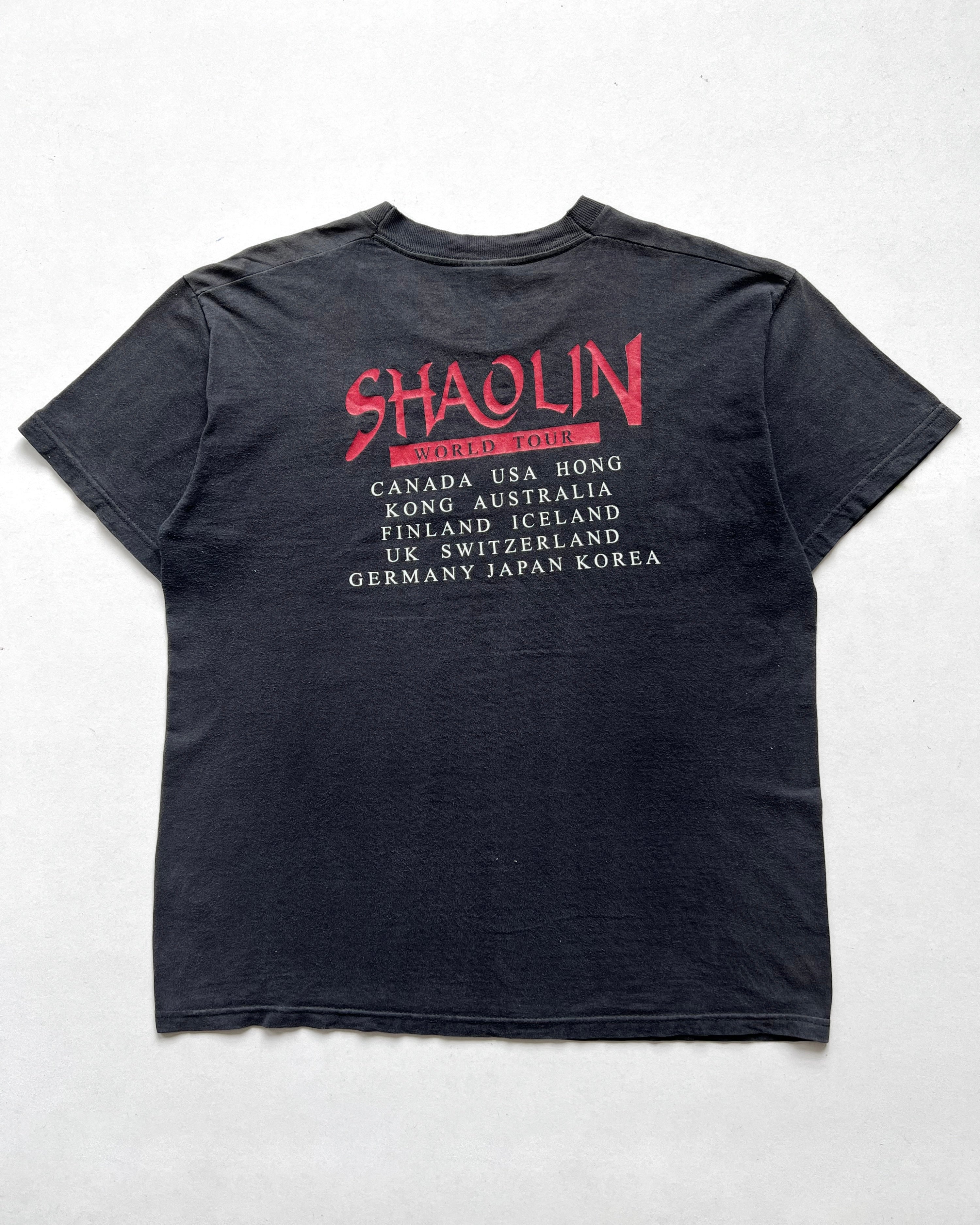 2000S 'SHAOLIN WHEEL OF LIFE' WORLD TOUR TEE (M)