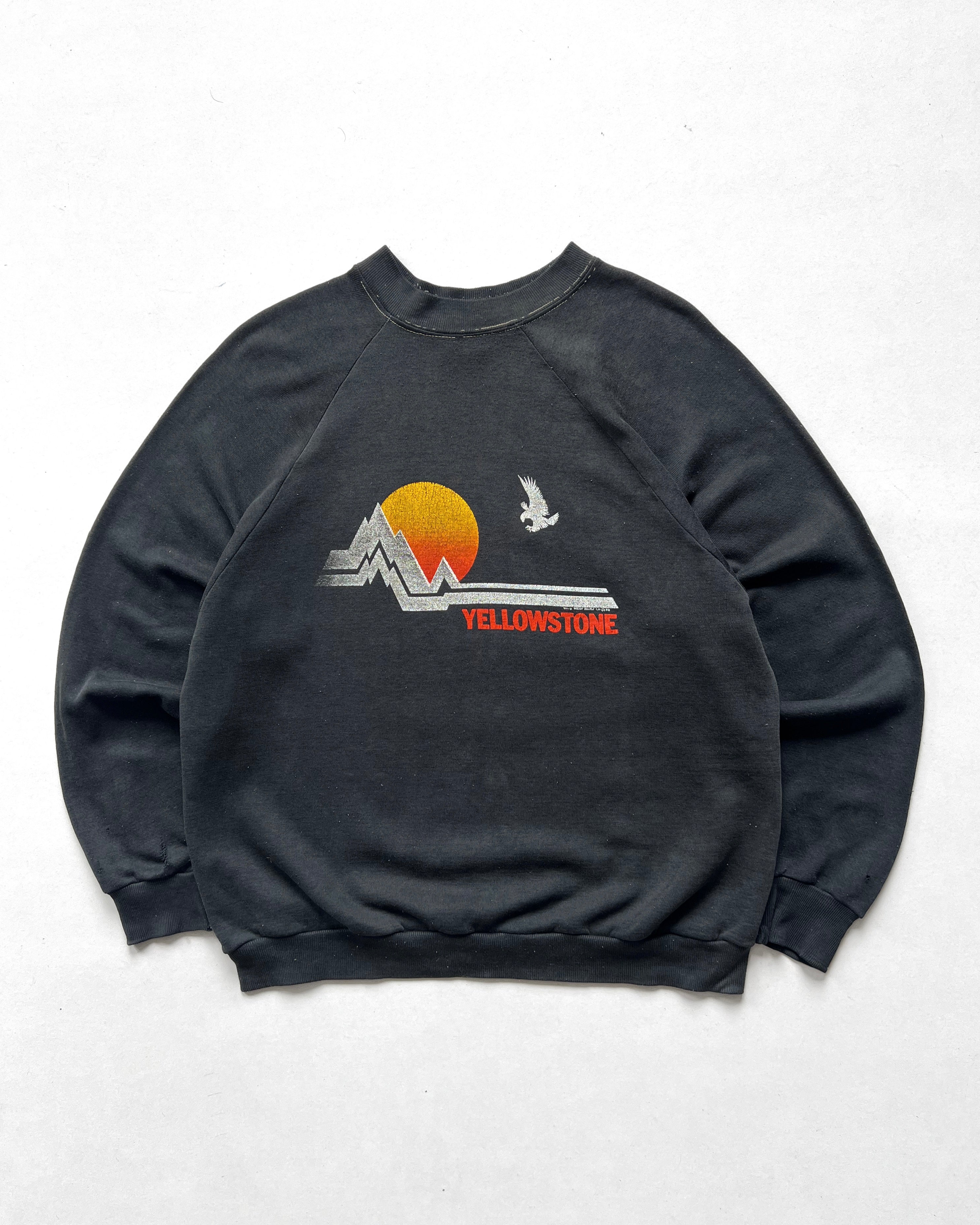 1980S 'YELLOWSTONE' RAGLAN SWEATSHIRT (M)
