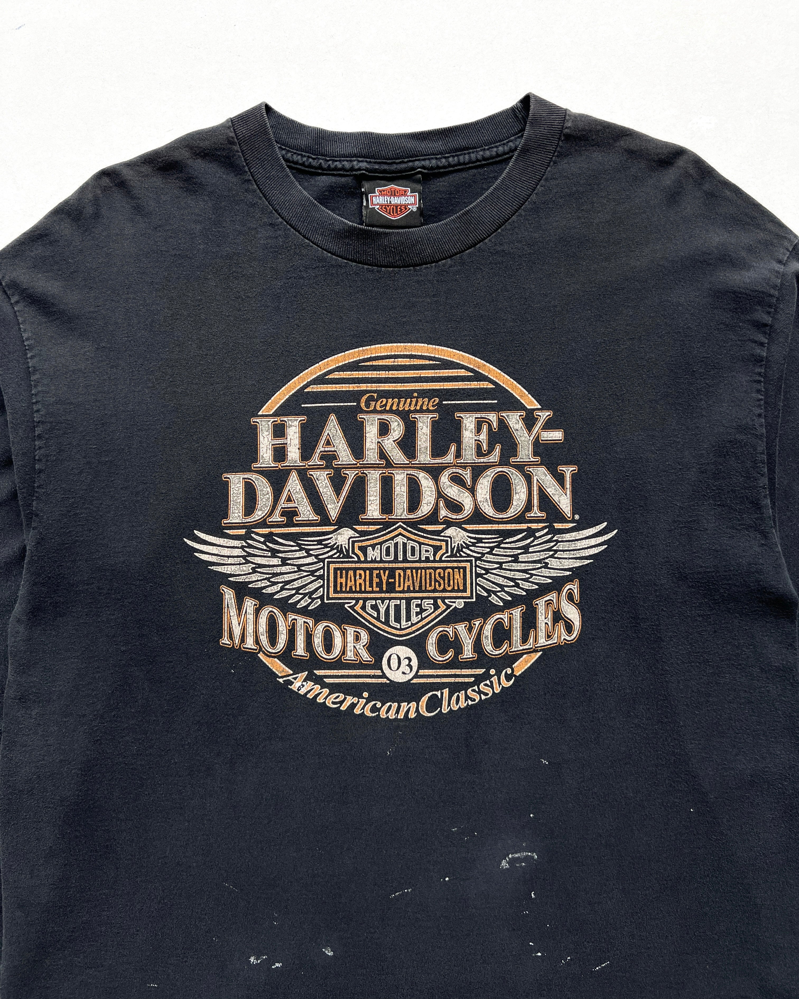 2000S HARLEY DAVIDSON LONGSLEEVES TEE (L)