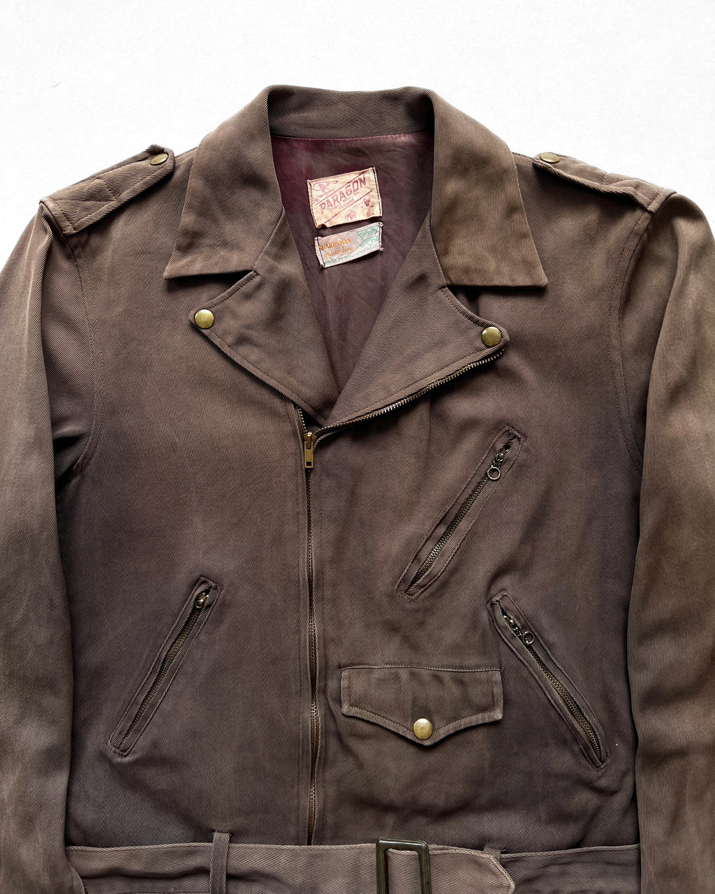 1940S PARAGON GABARDINE ROCKABILLY JACKET (M)