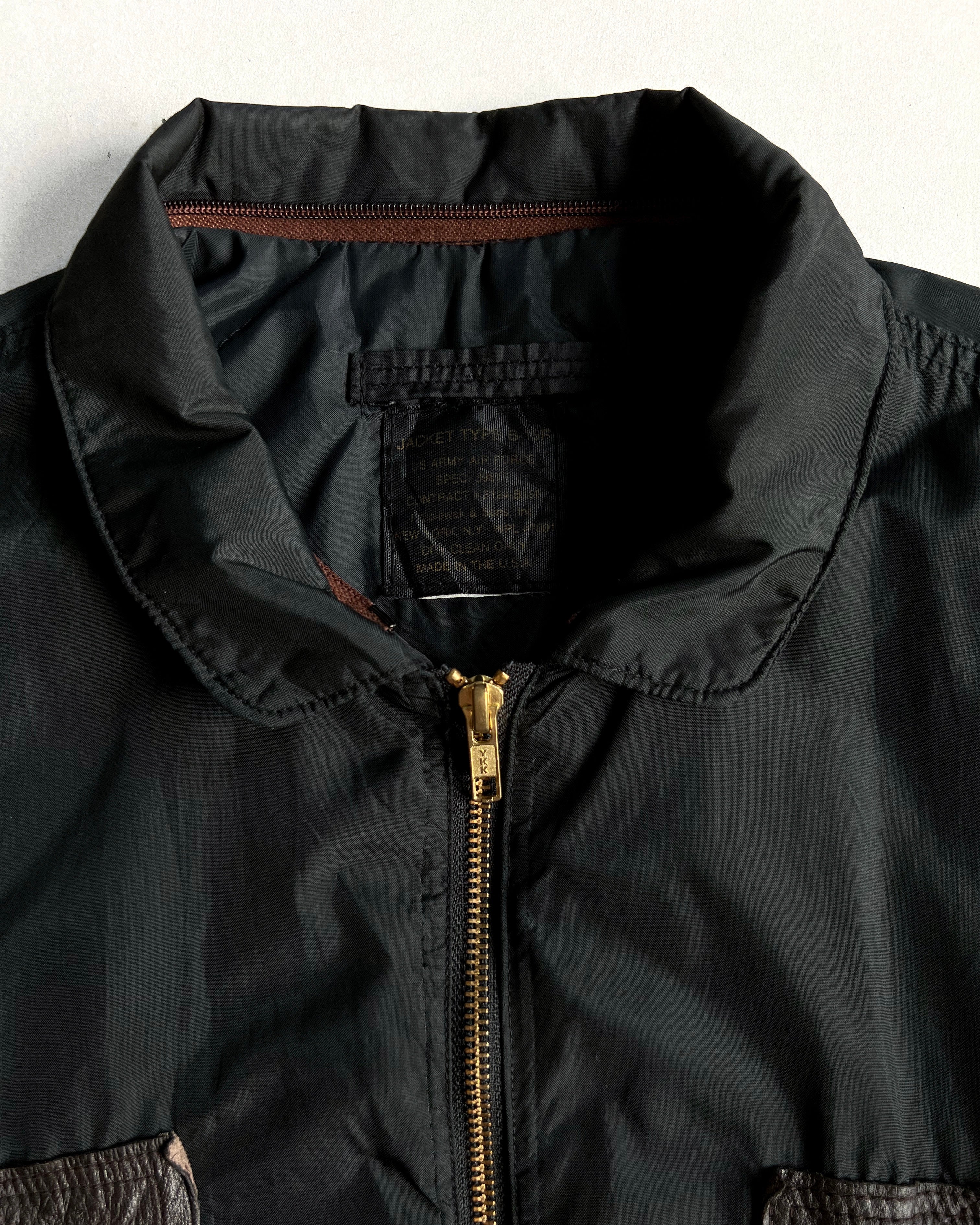 1980S SPIEWAK USAF B-15A FLIGHT JACKET (L)