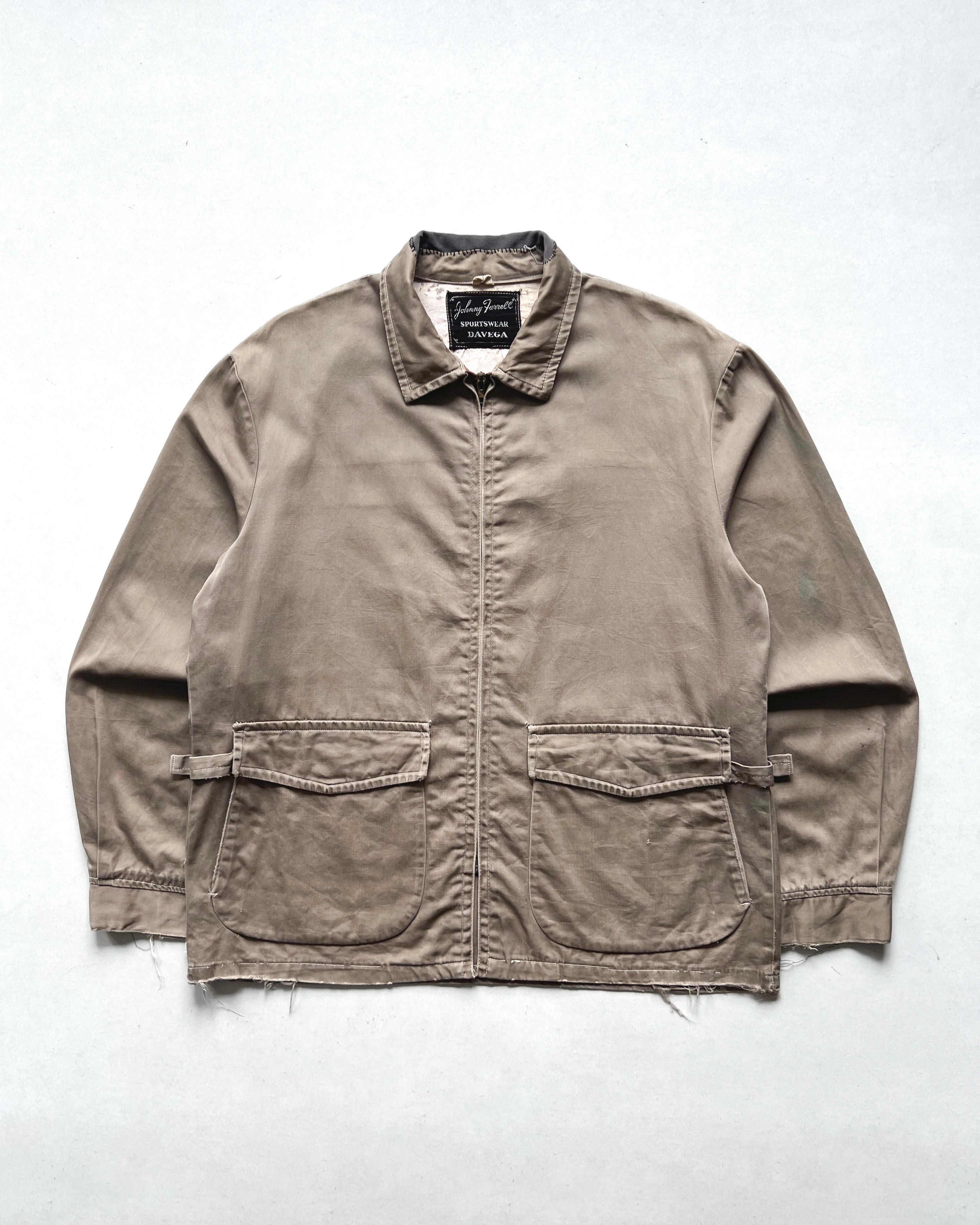1950S JOHNNY FARRELL SPORTSWEAR DAVEGA JACKET (L)