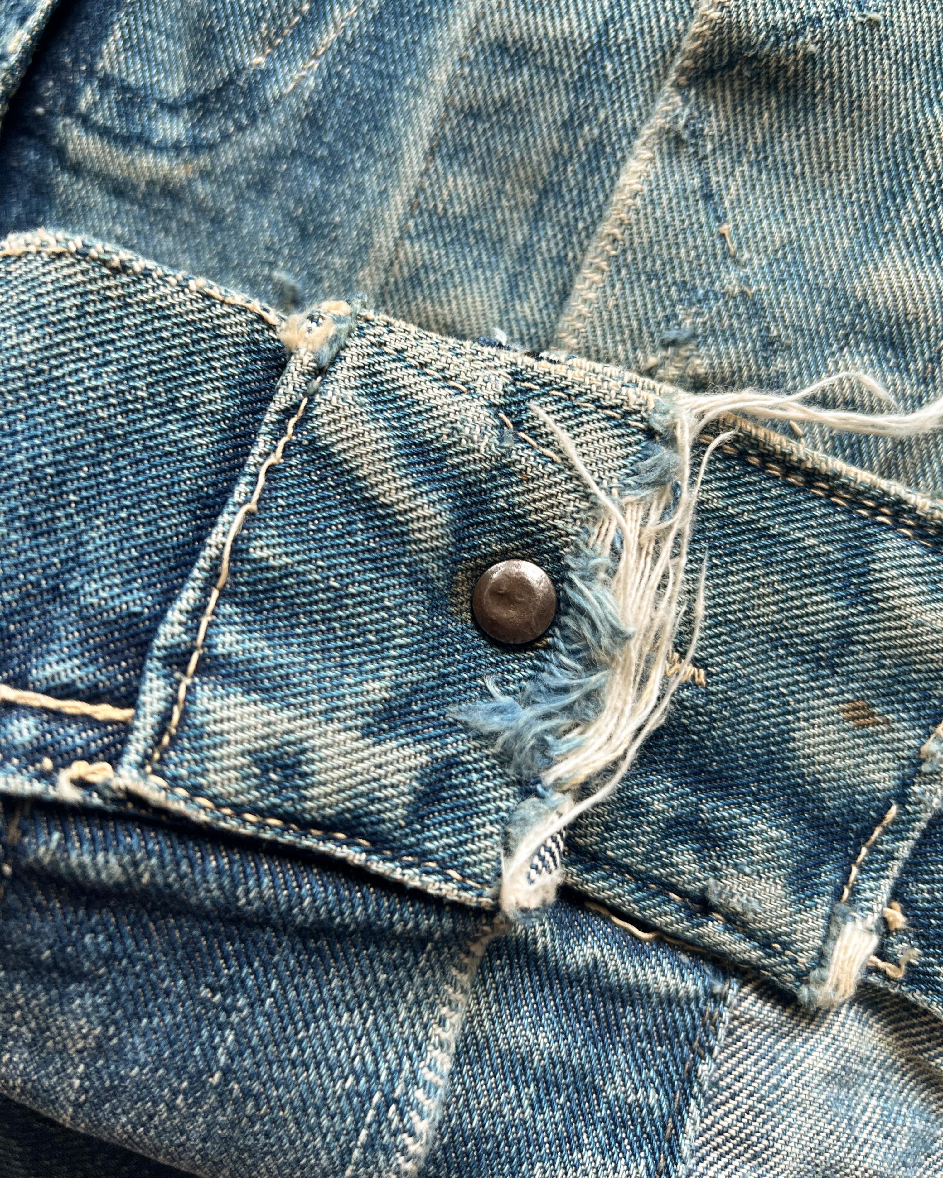 1950S LEE 101-J DENIM TRUCKER JACKET (44)