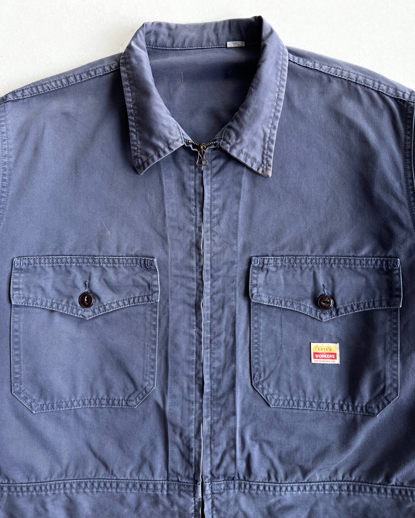 1990S LEVI'S DOUBLE POCKET WORKERS JACKET (L)