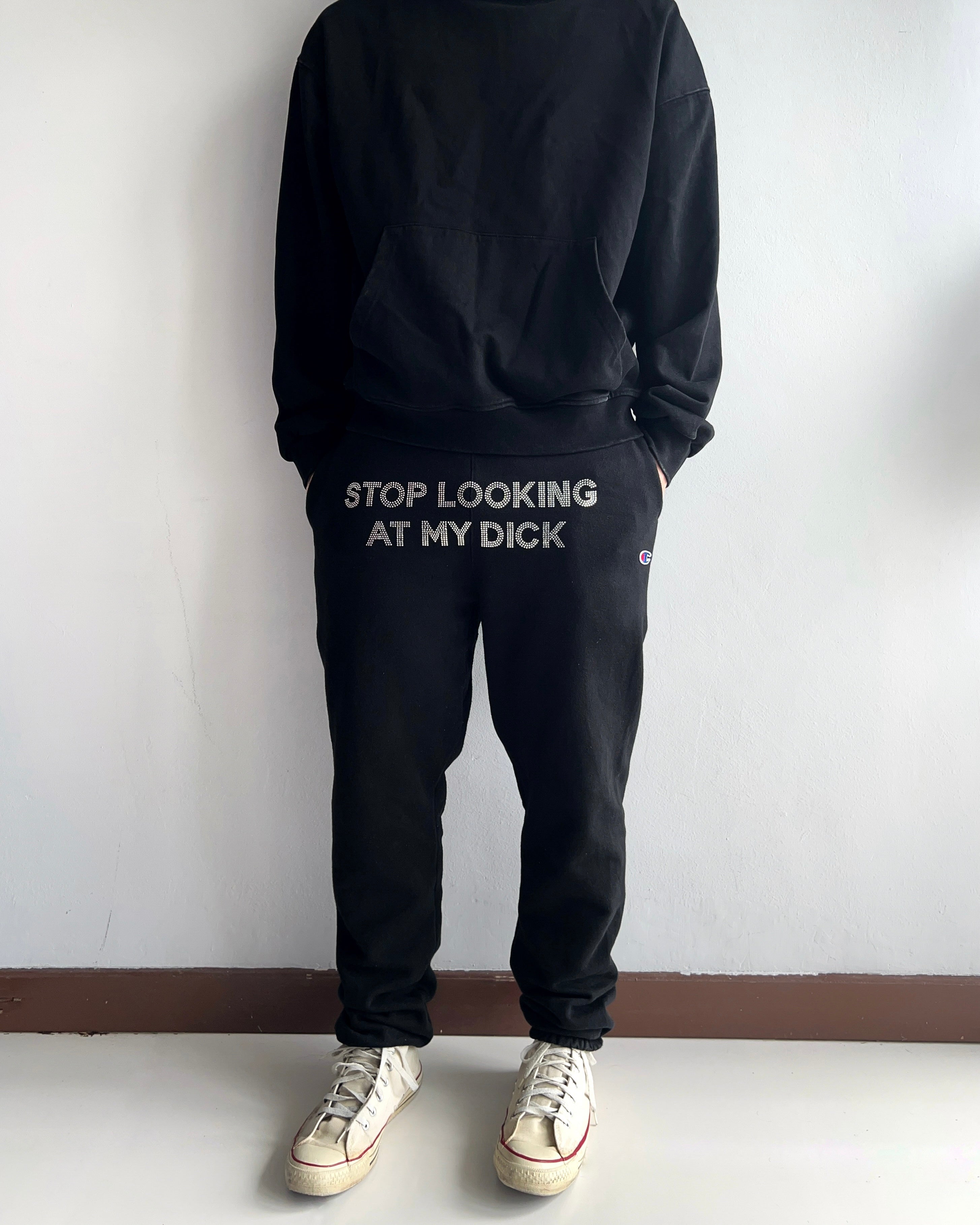 Champion stop looking store sweatpants