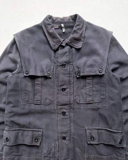 1970S GERMAN MILITARY MOLESKIN JACKET (L)