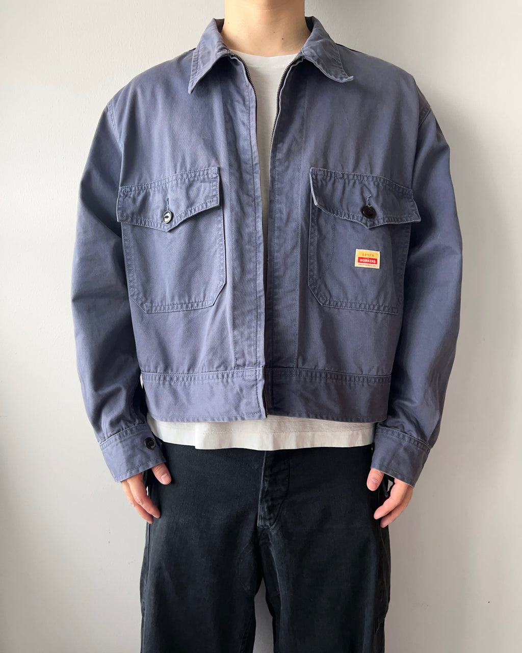 1990S LEVI'S DOUBLE POCKET WORKERS JACKET (XL)