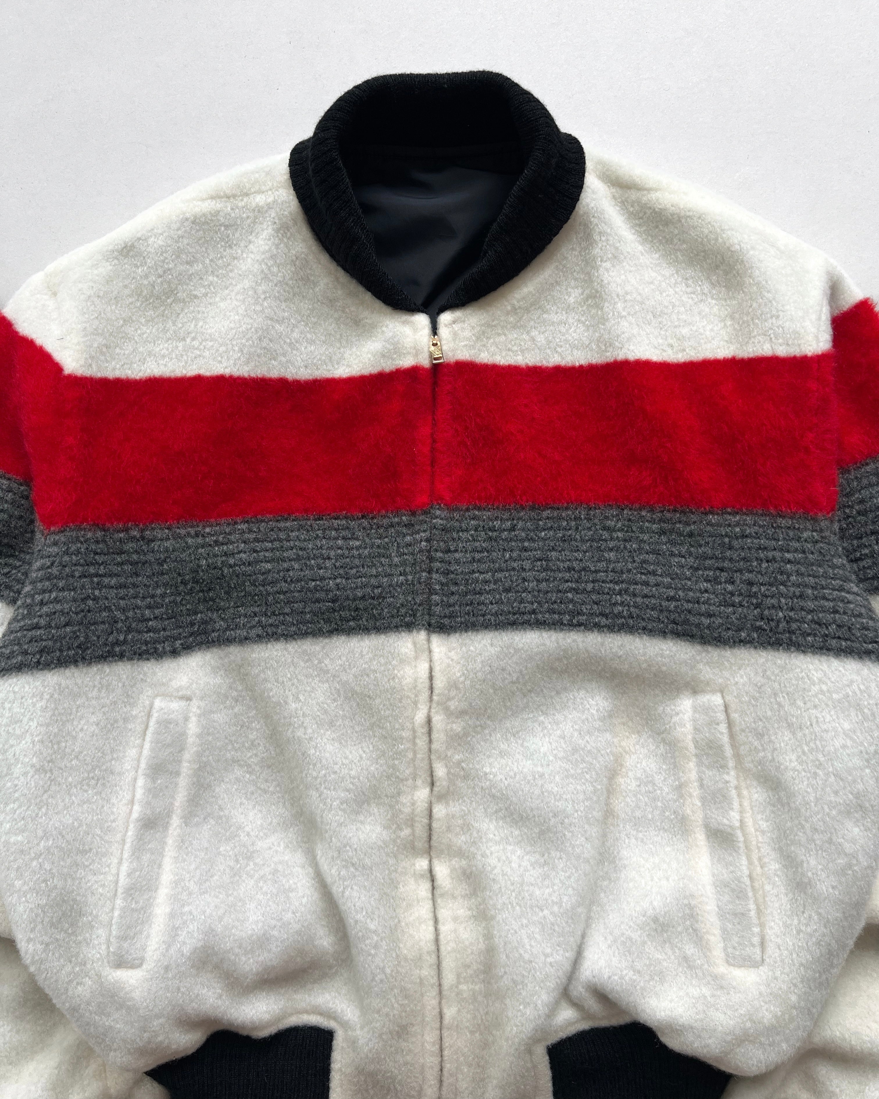 1950S MCGREGOR RIVERSIBLE NYLON BOMBER JACKET (L)