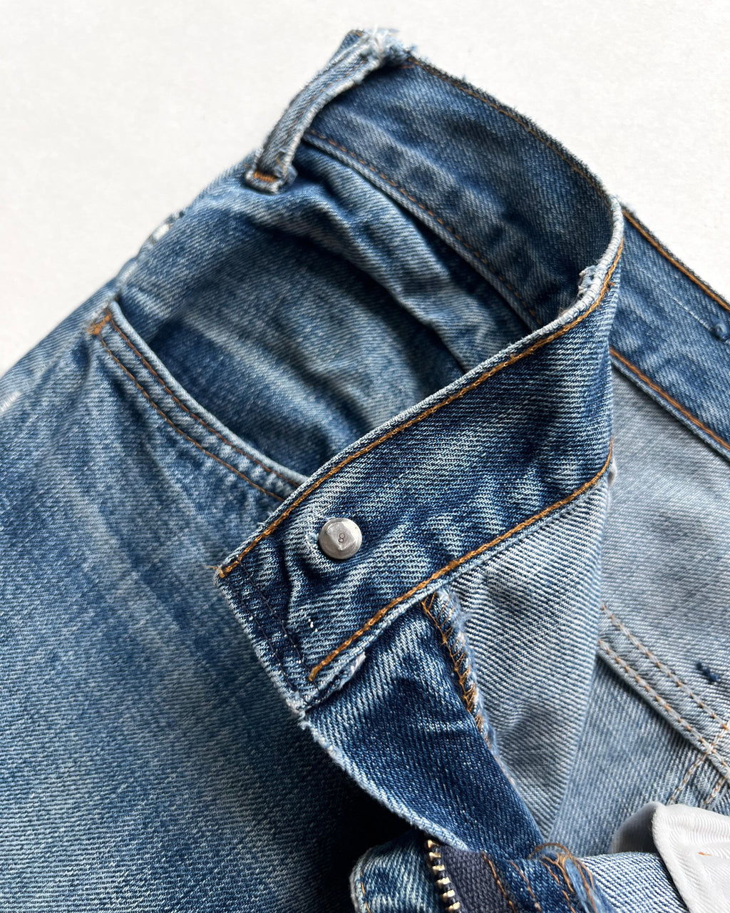 1970S FADED LEVI'S 684 BOOTCUT JEANS (34)