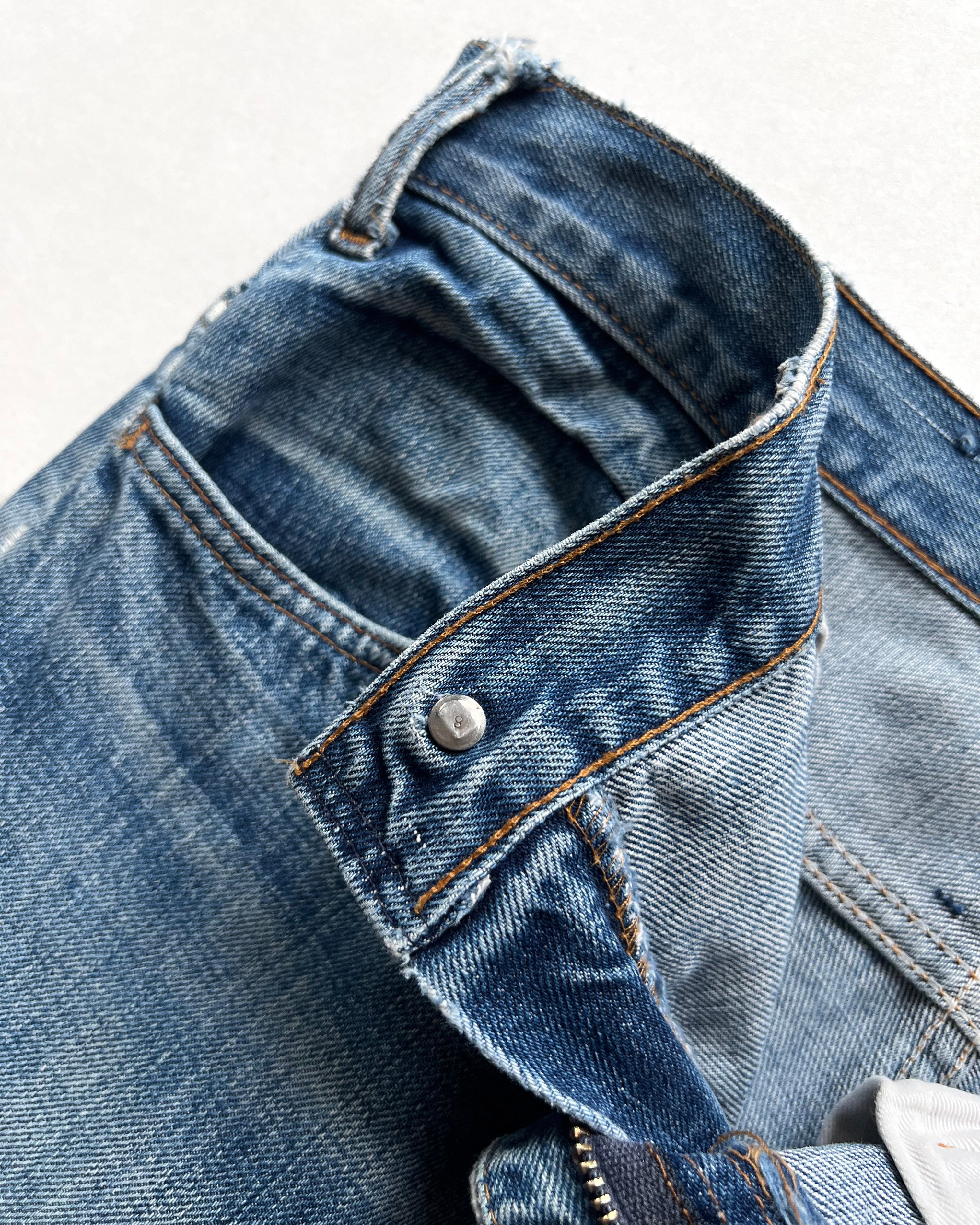 1970S FADED LEVI'S 684 BOOTCUT JEANS (34)