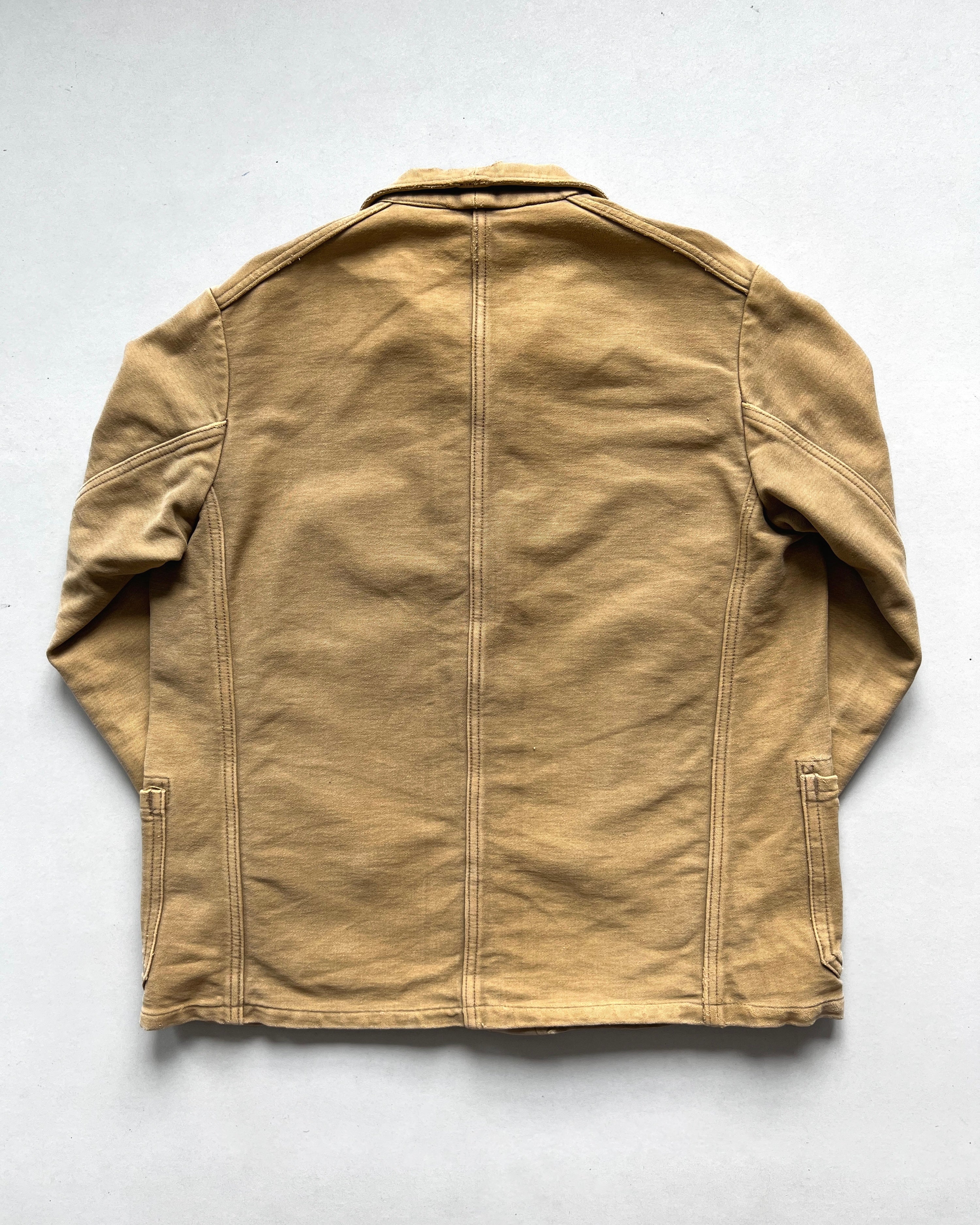 1960S GERMAN MOLESKIN WORK JACKET (M)