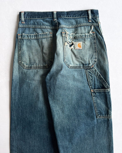 1980S CARHARTT 100TH ANNIVERSARY CARPENTER JEANS (31)