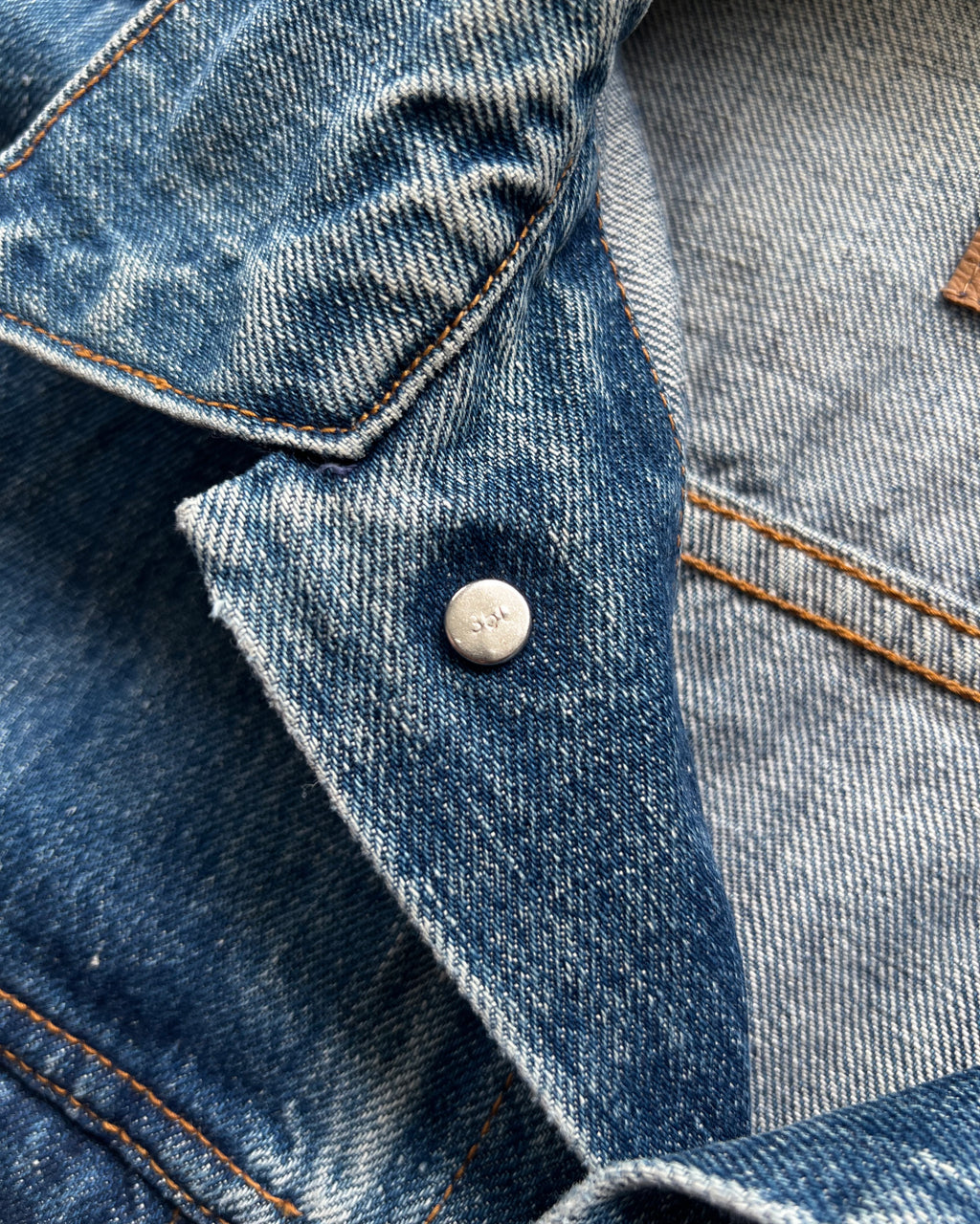 1970S LEVI'S 70505 BIG E TYPE III DENIM JACKET (M)