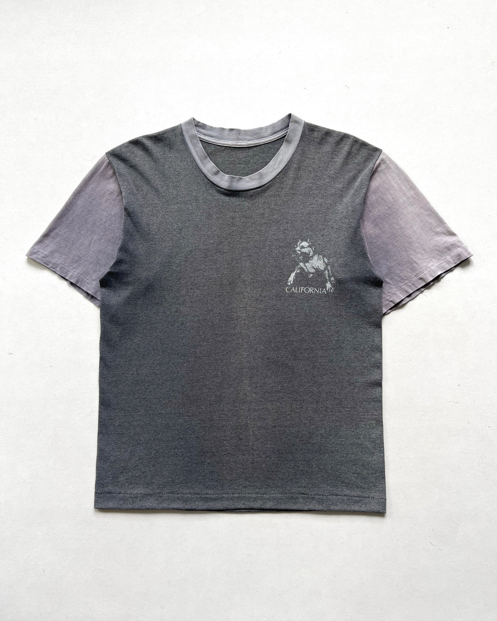 1990S TWO-TONE CALIFORNIA RUDE DOGS SINGLE STITCH TEE (M)