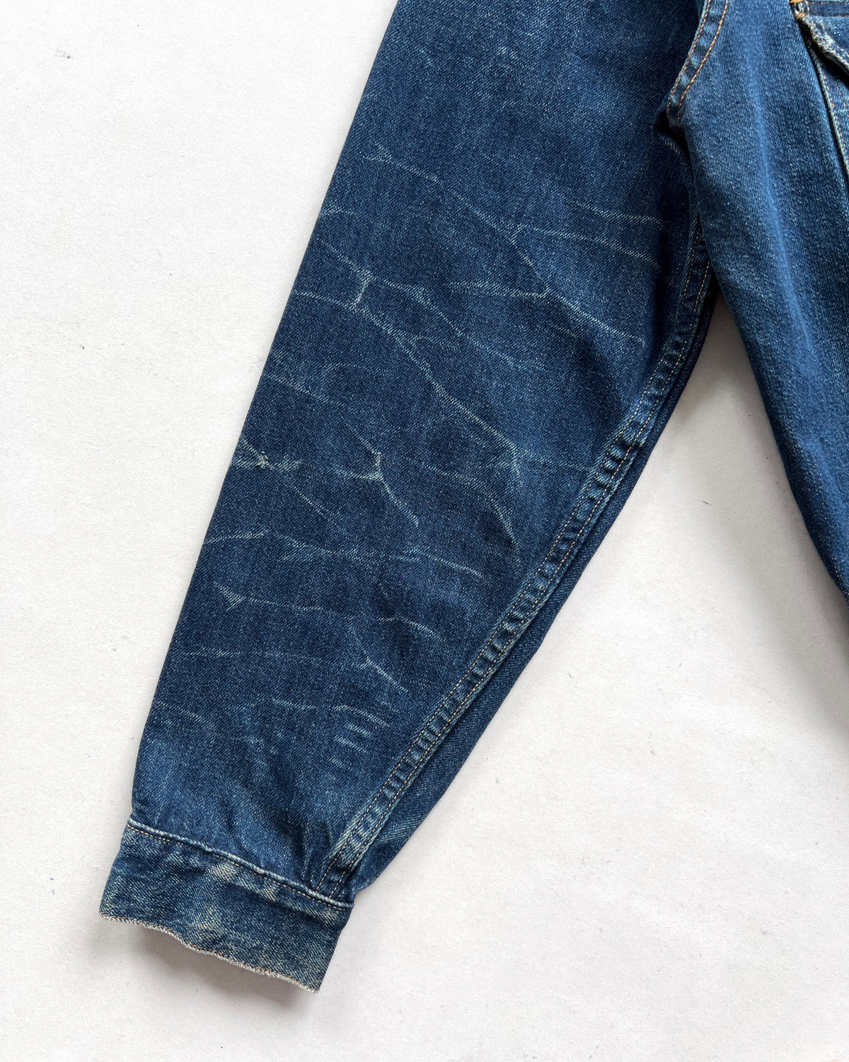 1990S LVC 507 BIG E TYPE II SELVEDGE DENIM JACKET (48)