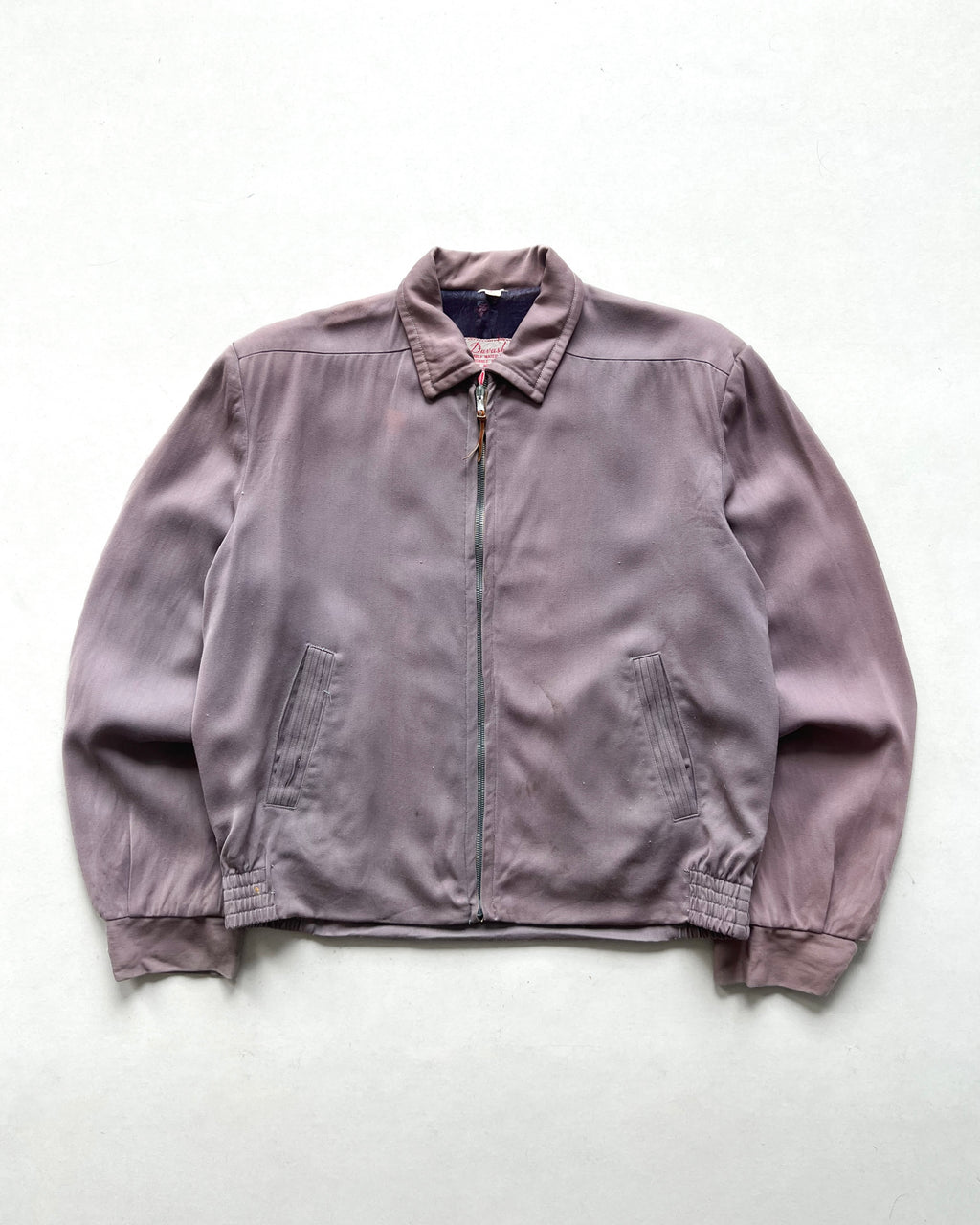 1950S DUVASHEEN RAYON GABARDINE JACKET (L)