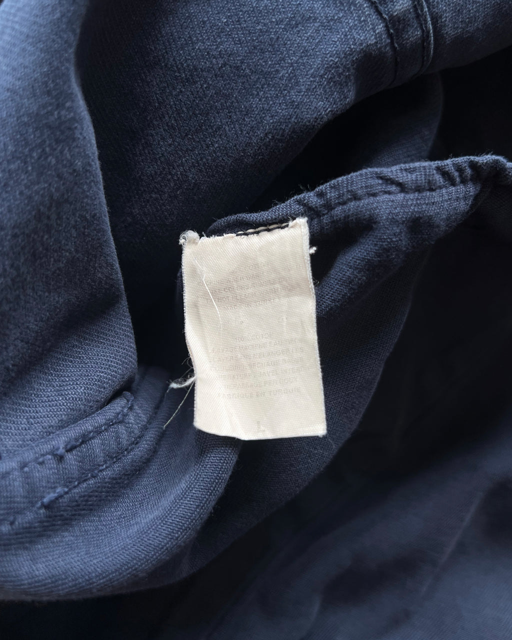 1990S FADED PATAGONIA ORGANIC COTTON JACKET (L)