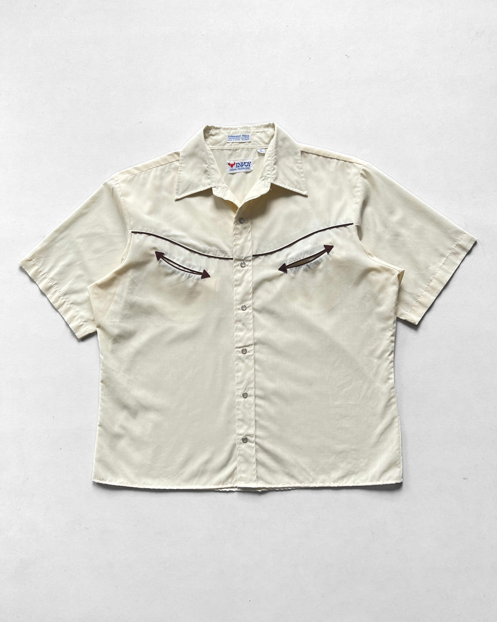 1980S COWBOY WESTERN SHIRT (L)