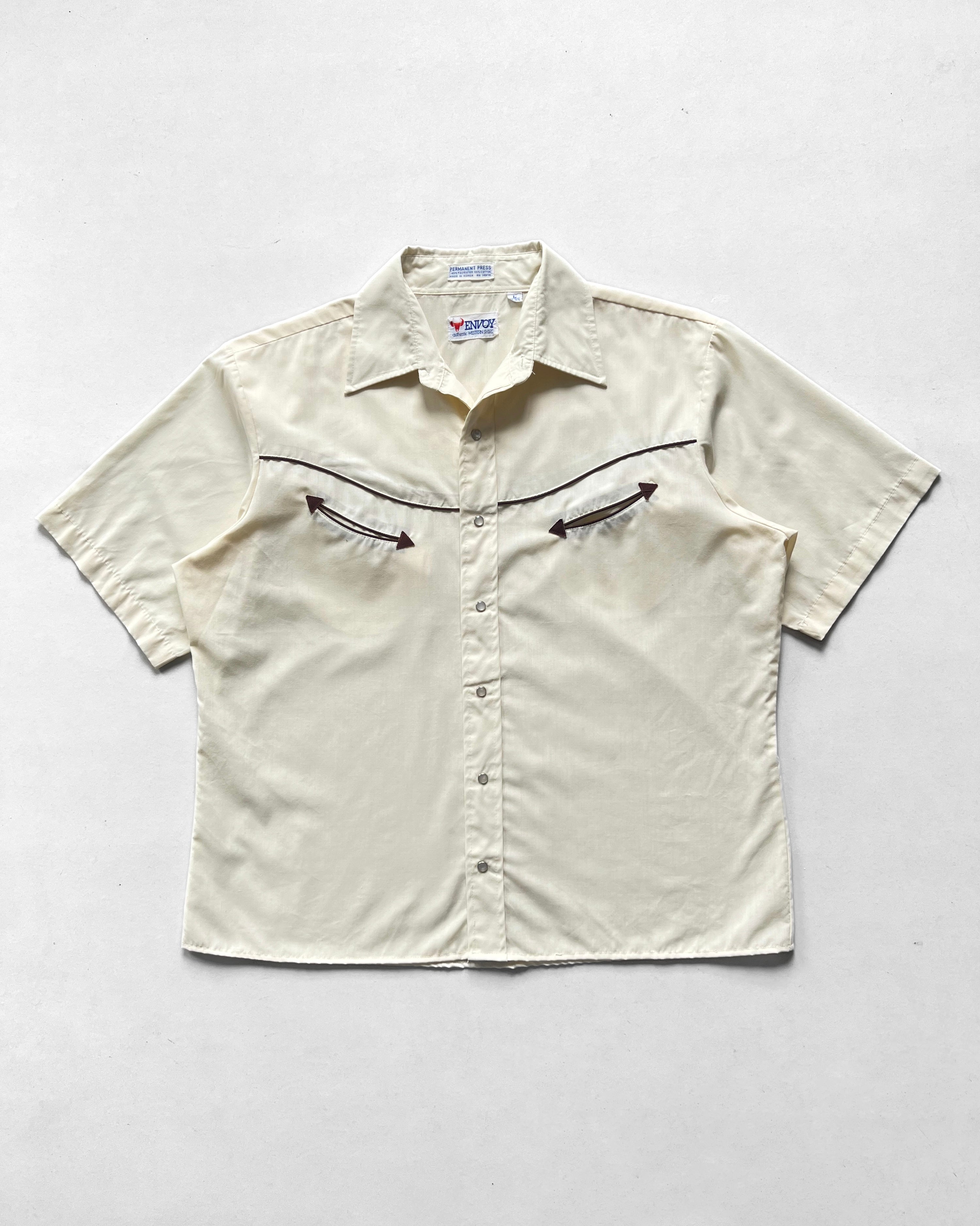 1980S COWBOY WESTERN SHIRT (L)