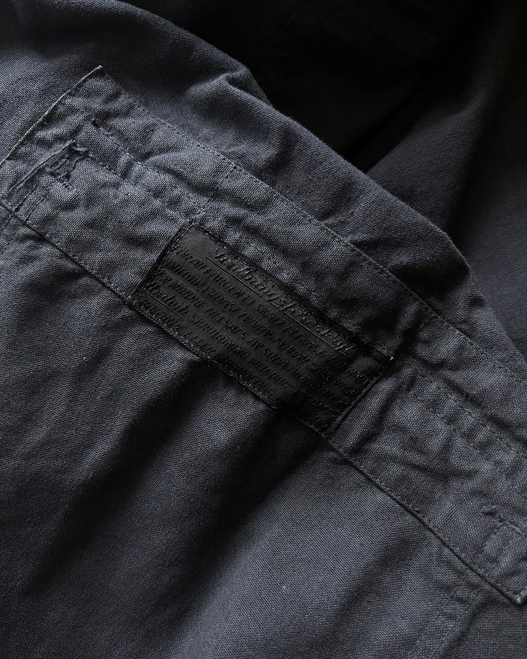1930S OVERDYED SWEDISH ARMY CHORE JACKET (M)