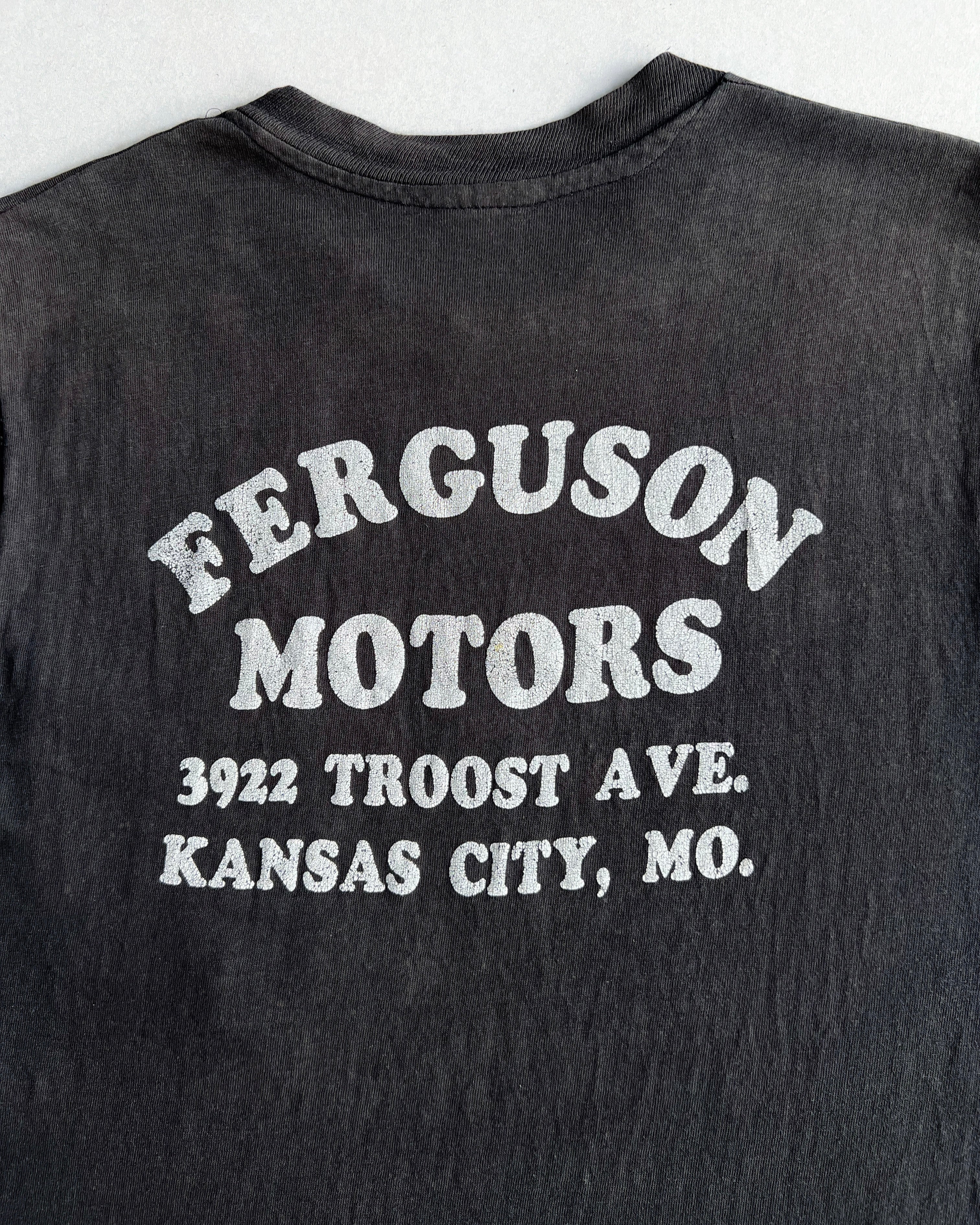 1980S HARLEY DAVISON SINGLE STITCH SLEEVELESS TEE (L)