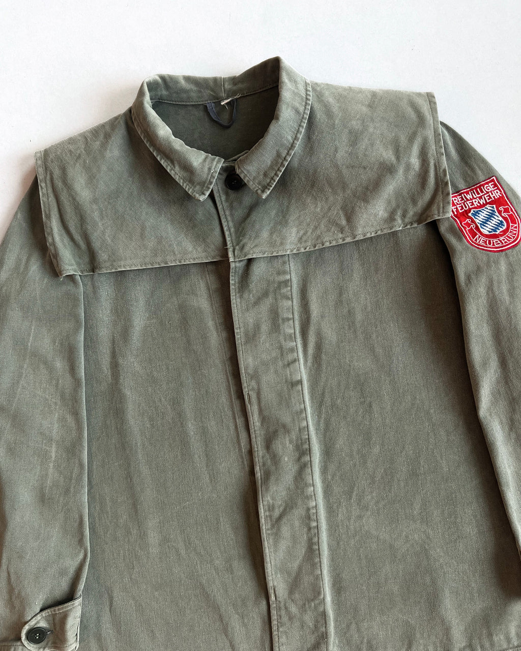 1960S GERMAN ARMY FIREMAN JACKET (L)