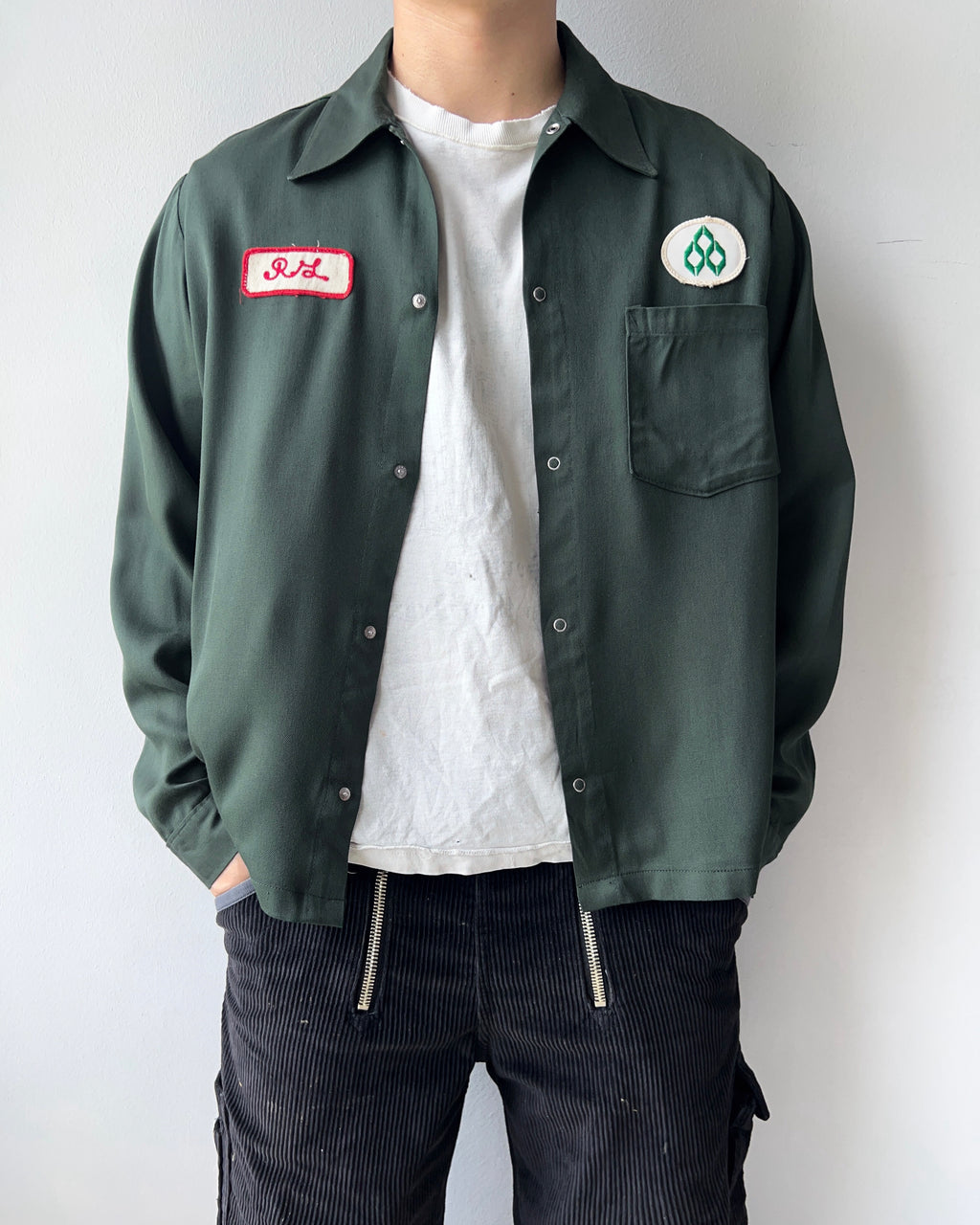 1960S UNION MADE WORK SHIRT (M)