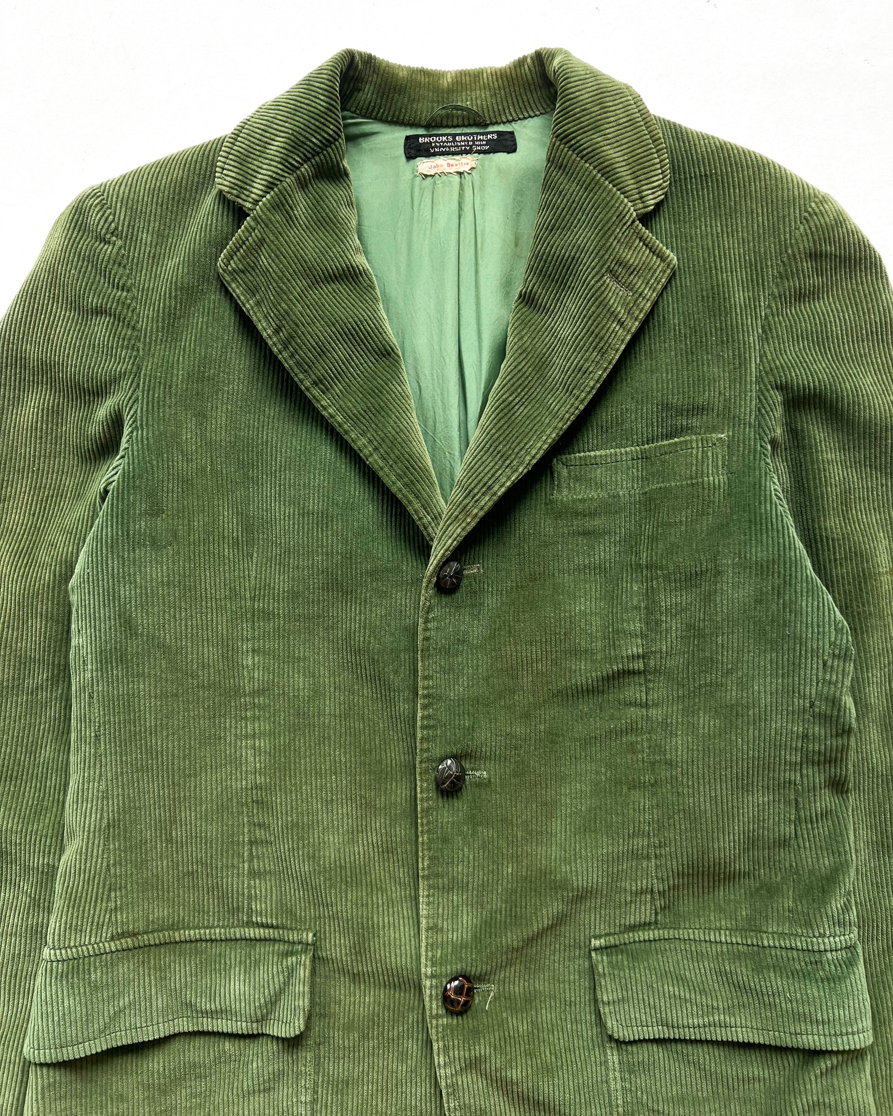 1950S BROOKS BROTHERS UNIVERISTY SHOP CORDUROY BLAZER (M)