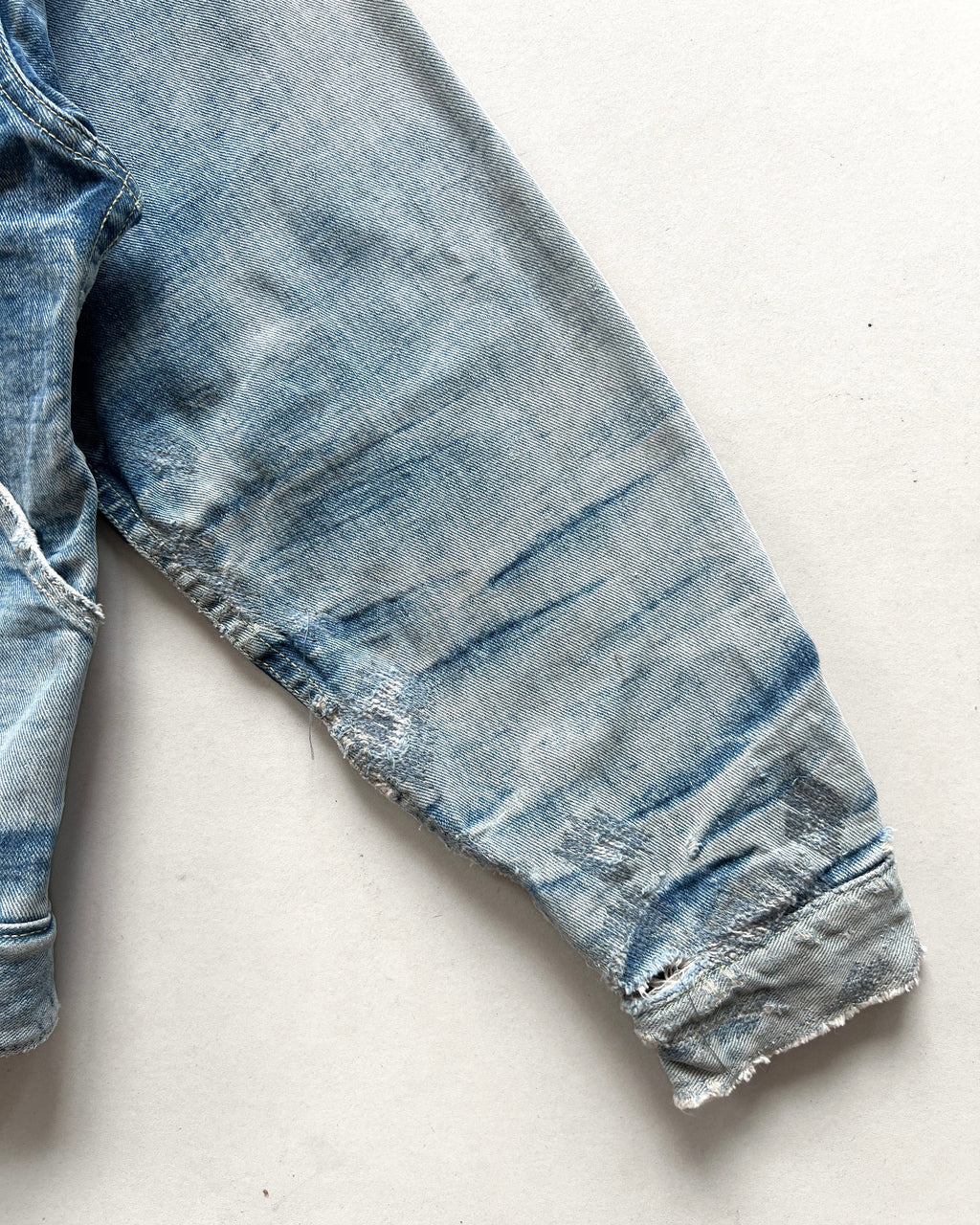 1950S FADED BUCKAROO BY BIG SMITH DENIM JACKET (L)