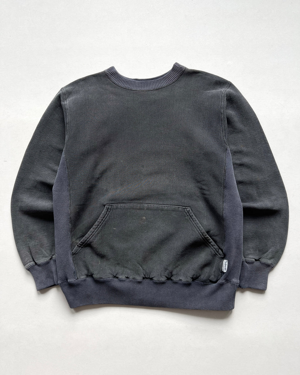 1990S FADED TWO-TONE REVERSE WEAVE SWEATSHIRT (L)