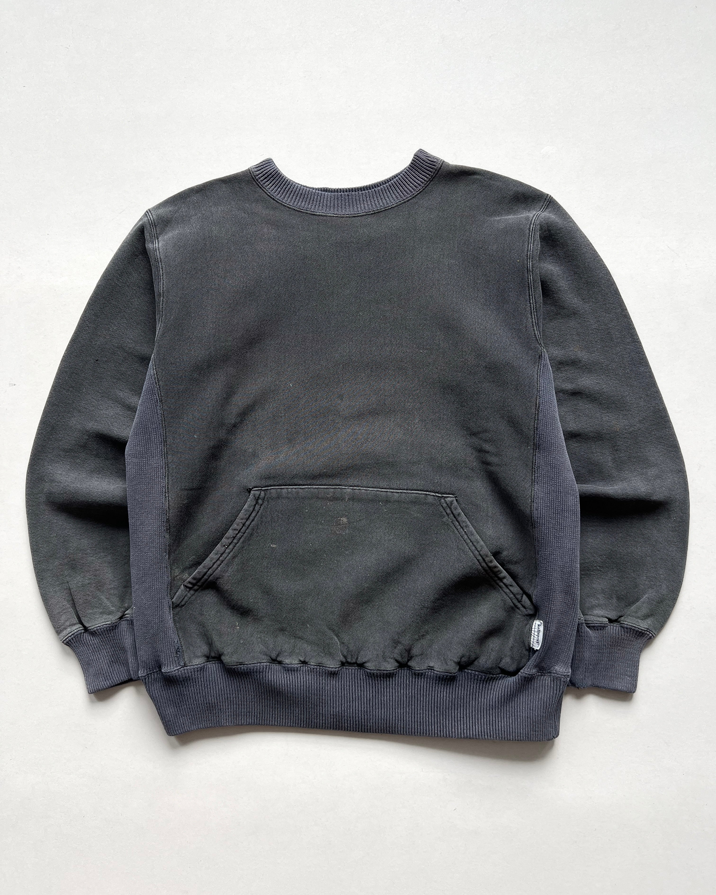 1990S FADED TWO-TONE REVERSE WEAVE SWEATSHIRT (L)